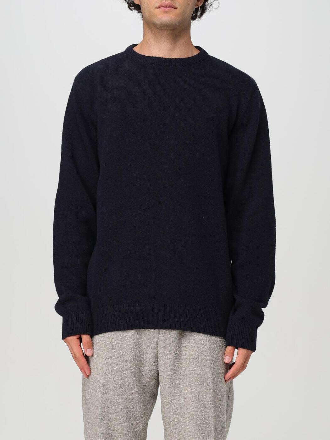 バブアー BARBOUR プルオーバー 編み物御召しもの メンズ 青味 Knitwear MKN1576 Blue 関税 貨物輸送無料 2025AW gi