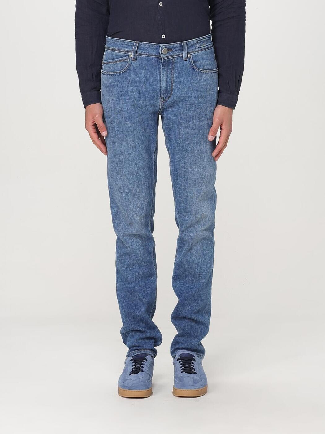 レアッシュ RE-HASH デニム メンズ ブルー Jeans P0152D587 Blue 関税 送料無料 2025SS gi｜BRANDSHOP「il Tesoro」