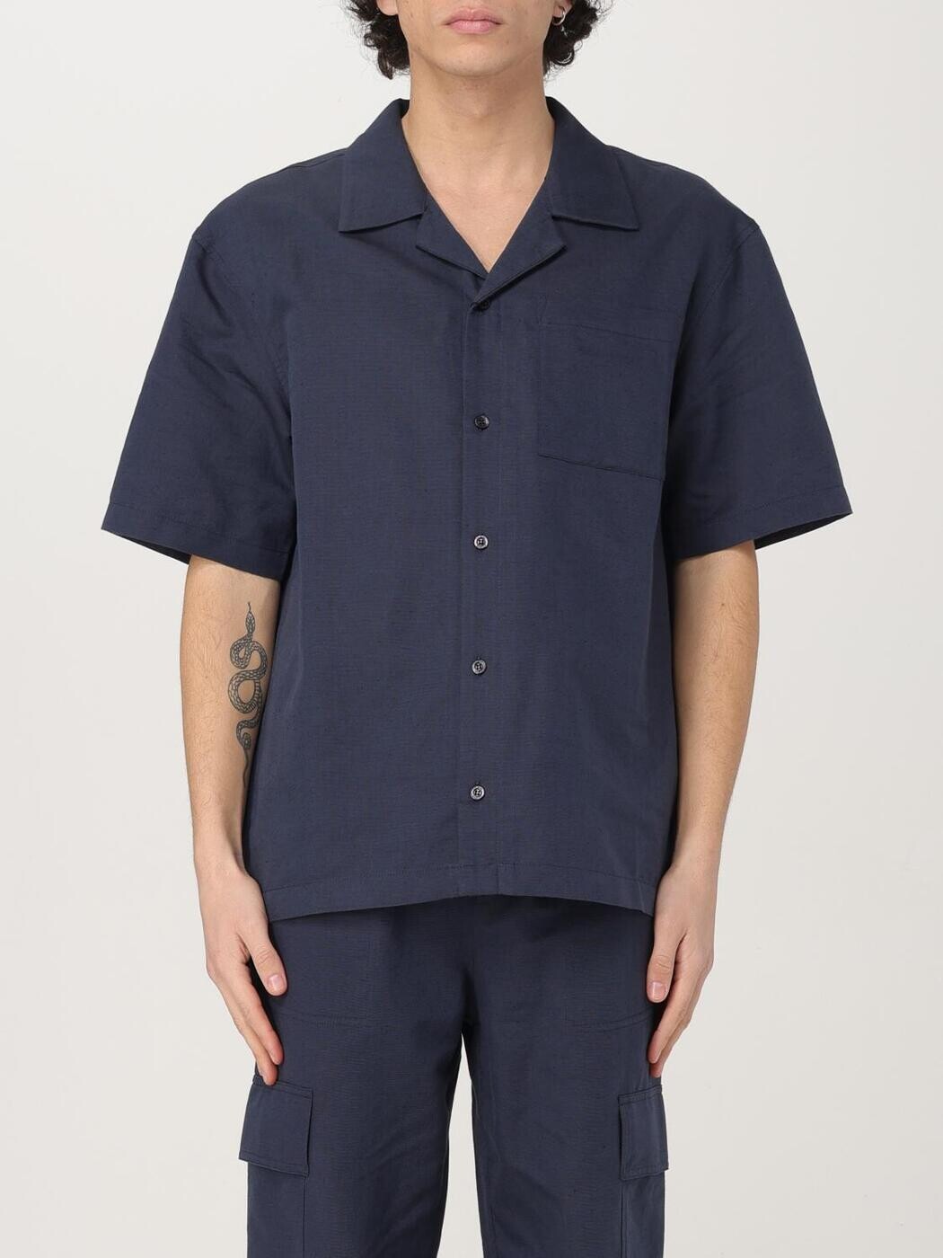 コルマール COLMAR シャツ メンズ ネイビー Shirts 85752ZA Navy 関税 送料無料 2025SS gi｜BRANDSHOP「il Tesoro」