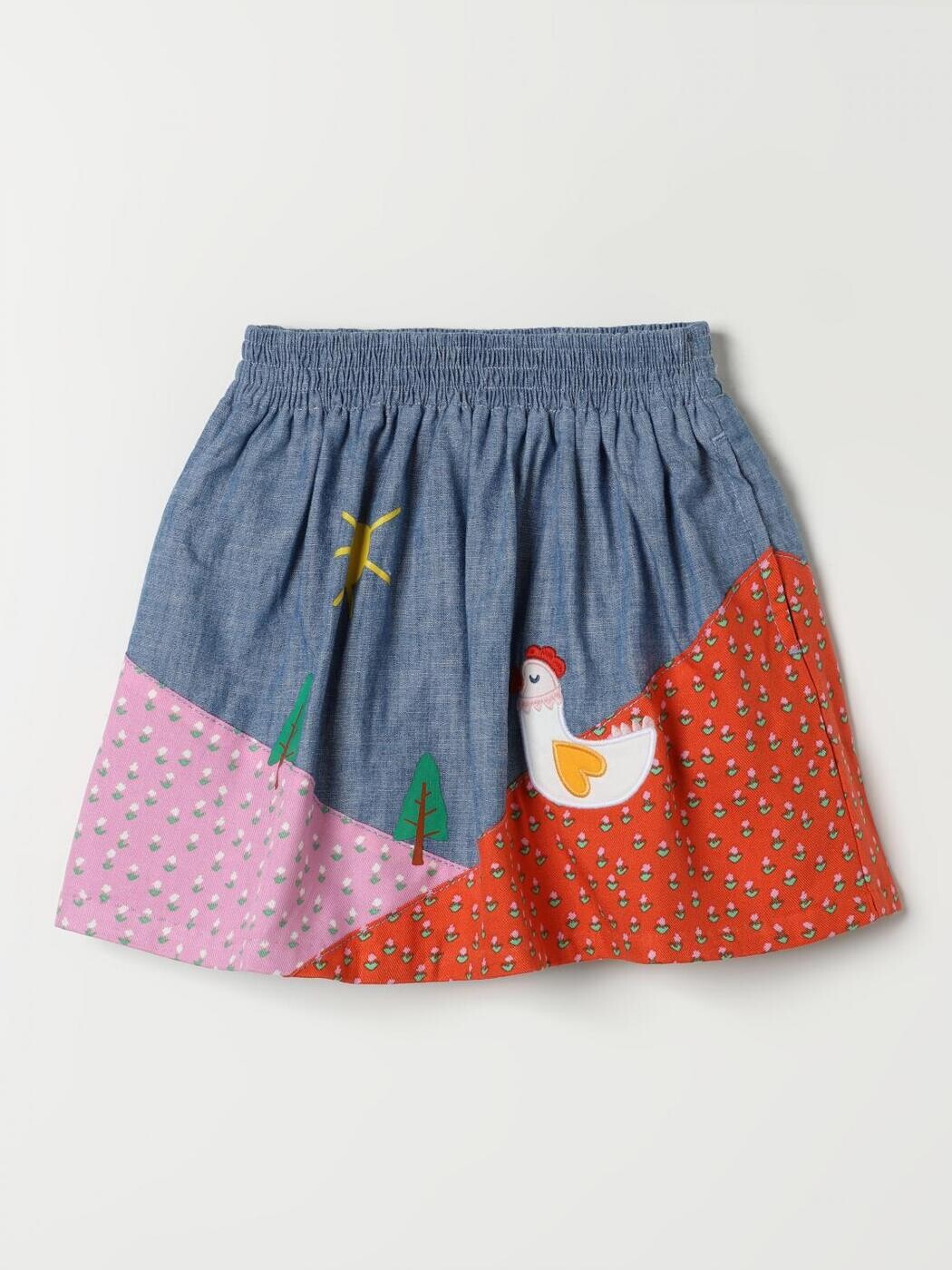 ステラマッカートニー STELLA MCCARTNEY ミニ御徒面子 スコート ガールズ マルチ色つや Mini-skirts TV7A21Z0161 関税 貨物輸送無料 2025AW gi