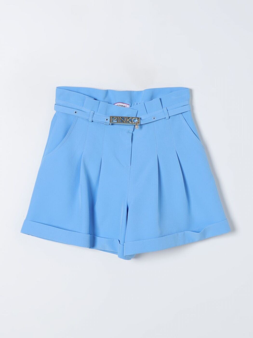 ピンコキッズ PINKO KIDS ショートパンツ　パンツ ショーツ ガールズ Shorts S4PIJGBE053 Sky 関税 送料無料 2024SS gi｜BRANDSHOP「il Tesoro」