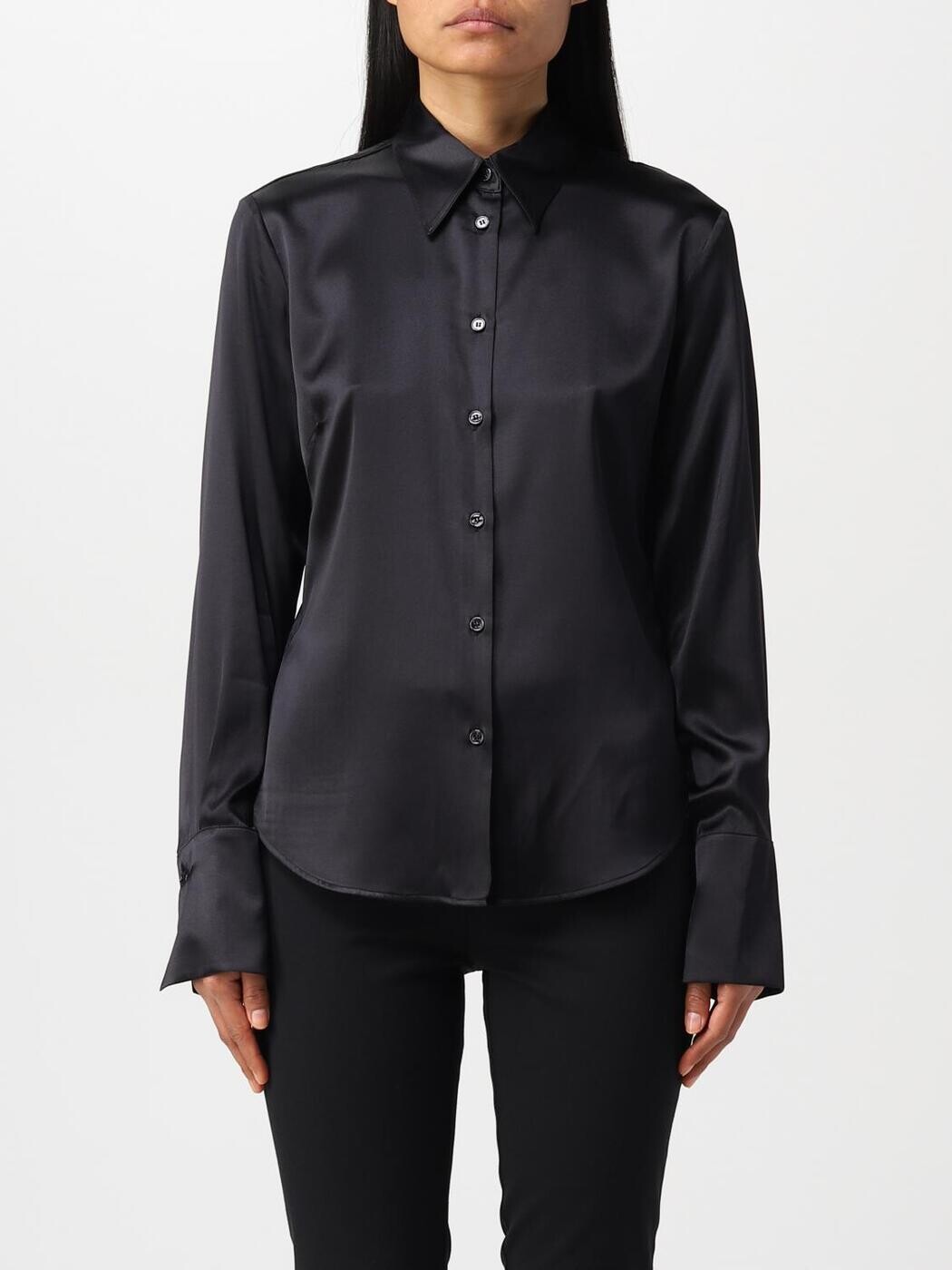 ピンコ PINKO シャツ レディース ブラック Shirts 100612ZR64 Black 関税 送料無料 2025AW gi|BRANDSHOP「il Tesoro」