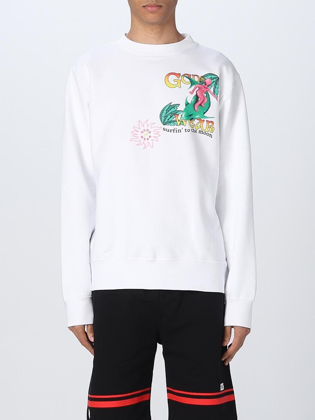 ジーシーディーエス GCDS トレーナー 調教師 メンズ 白いこと Sweatshirts SS23M110639 関税 貨物輸送無料 2025AW gi