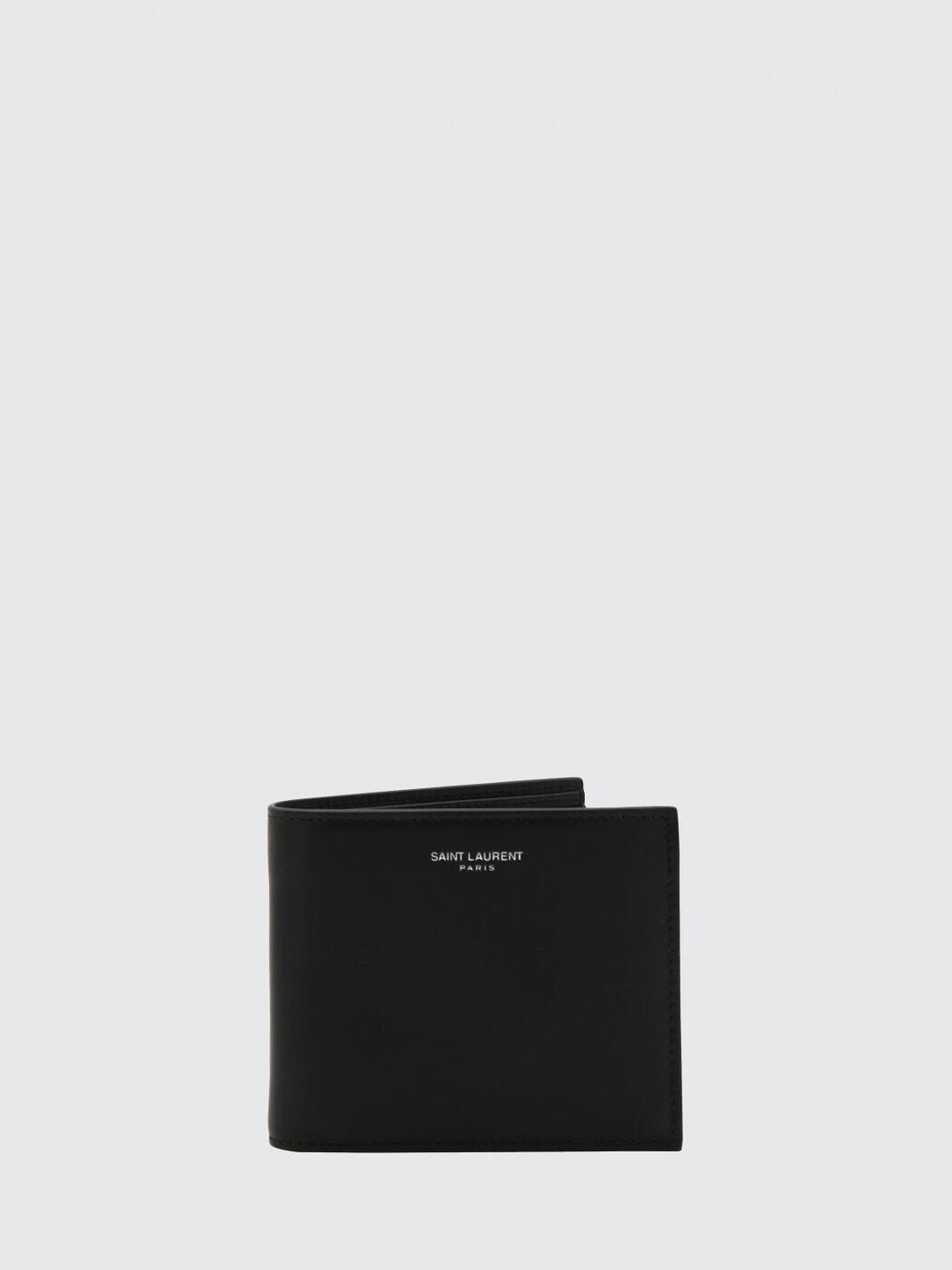 前日 サンローラン SAINT LAURENT PARIS 歌留多保持者 紙入れ メンズ 黒いこと Wallets and Card Holders 3963070U90N 関税 貨物輸送無料 2026SS gi