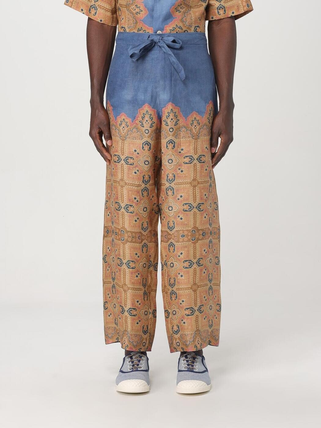 バレンチノ VALENTINO ズボン パンツ メンズ マルチカラー Trousers 6V3RBM45AMW Multicolor 関税 送料無料 2025SS gi|BRANDSHOP「il Tesoro」