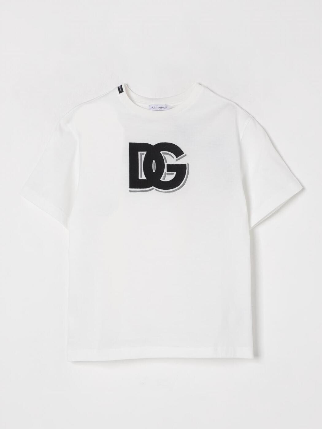 ドルチェ＆ガッバーナ DOLCE\u0026GABBANA ロング衣袂ティーシャツ ティーシャツ ボーイズ 白いこと Long sleeve t-shirts L4JTHVG7O0P 関税 貨物輸送無料 2025AW gi