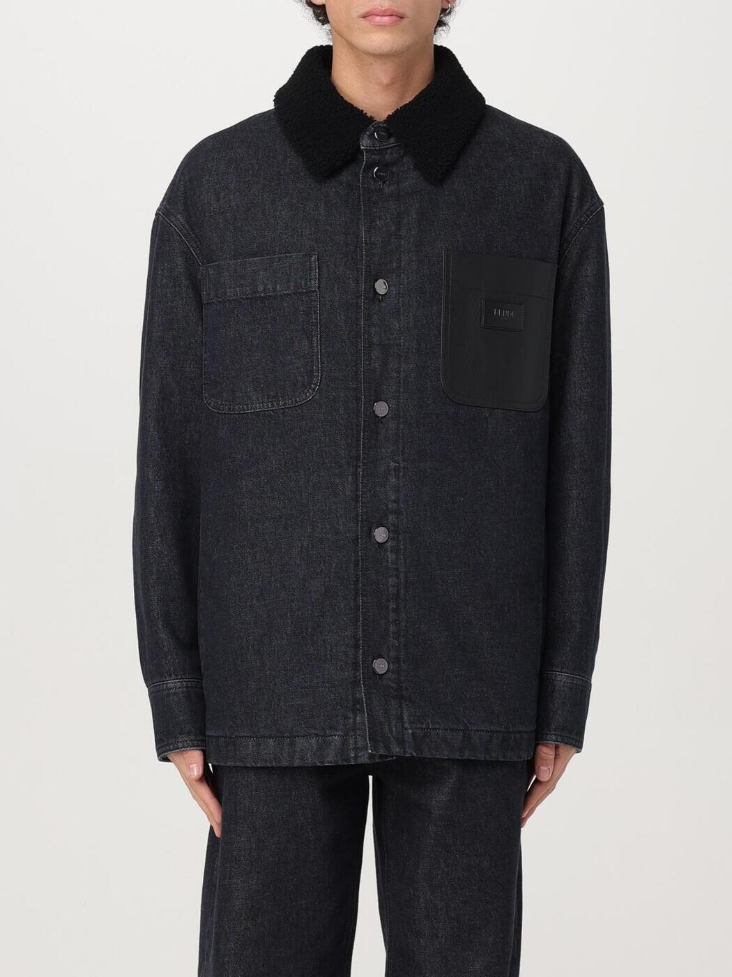 フェンディ FENDI 上衣 メンズ 黒いこと Jackets FW1363 ATK7 関税 貨物輸送無料 2024AW gi