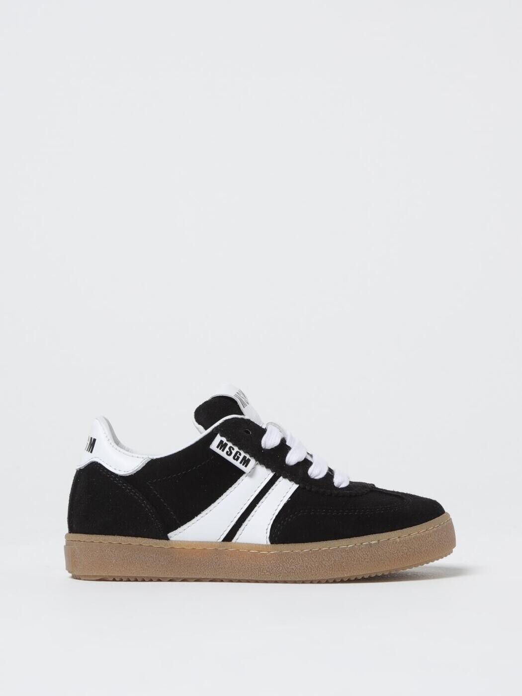 エムエスジーエム MSGM フラットスニーカー スニーカー ボーイズ ブラック Flat sneakers 79824 Black 関税 送料無料 2025SS gi|BRANDSHOP「il Tesoro」