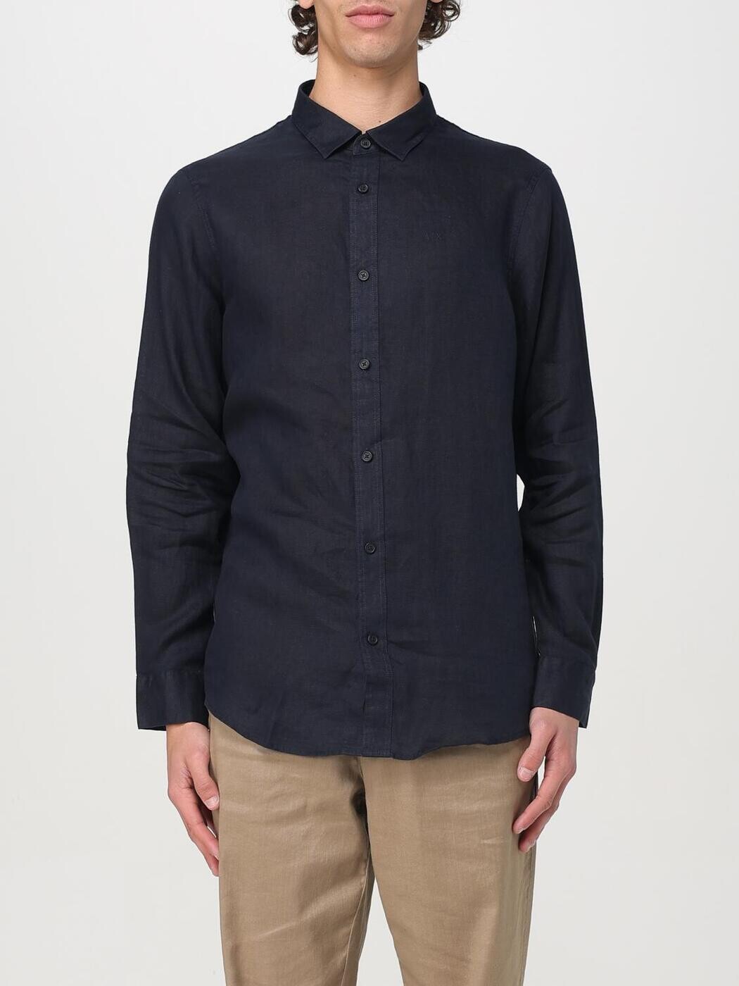 アルマーニ エクスチェンジ ARMANI EXCHANGE シャツ メンズ ブルー Shirts XM001221AF14619 関税 送料無料 2026SS gi