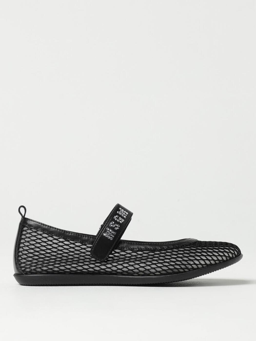エムエスジーエム MSGM バレーシューズ シューズ ガールズ 黒いこと Ballet flats 79807 関税 貨物輸送無料 2025SS gi