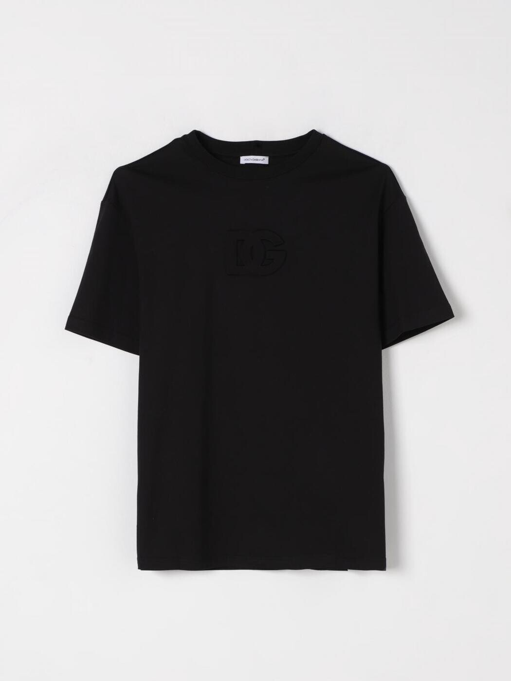 ドルチェ＆ガッバーナ DOLCE\u0026GABBANA ロング衣袂ティーシャツ ティーシャツ ボーイズ 黒いこと Long sleeve t-shirts L4JTHVG7O5R 関税 貨物輸送無料 2025SS gi