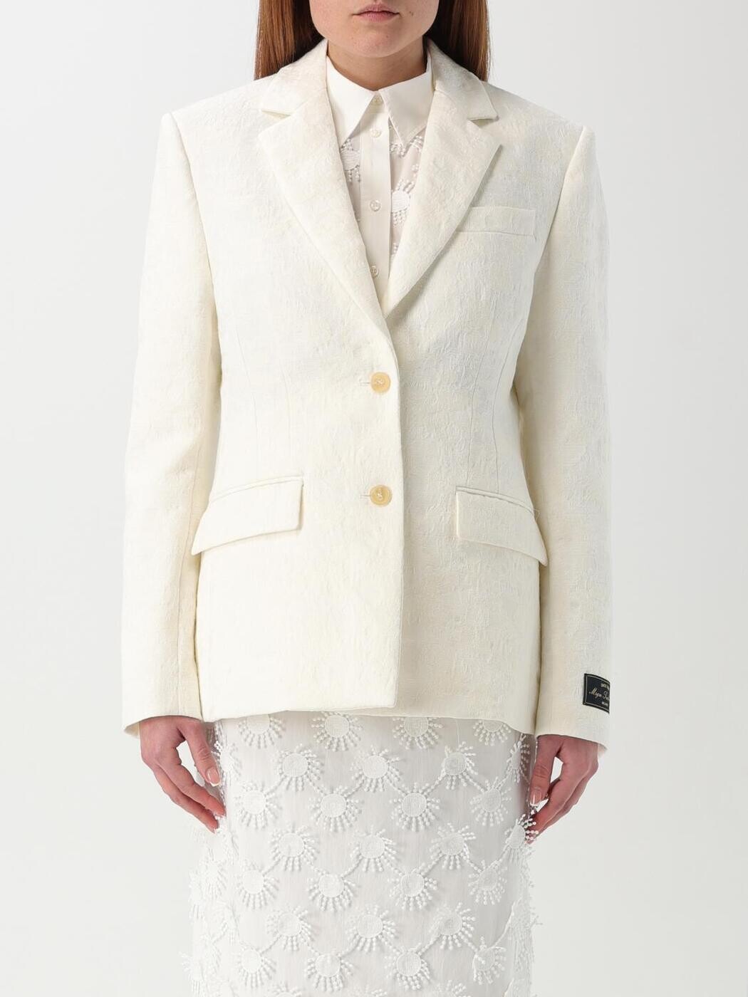 エムエスジーエム MSGM スーツジャケット スーツ ジャケット レディース Suit Jackets 3841MDG19257101 Natural 関税 送料無料 2025SS gi｜BRANDSHOP「il Tesoro」