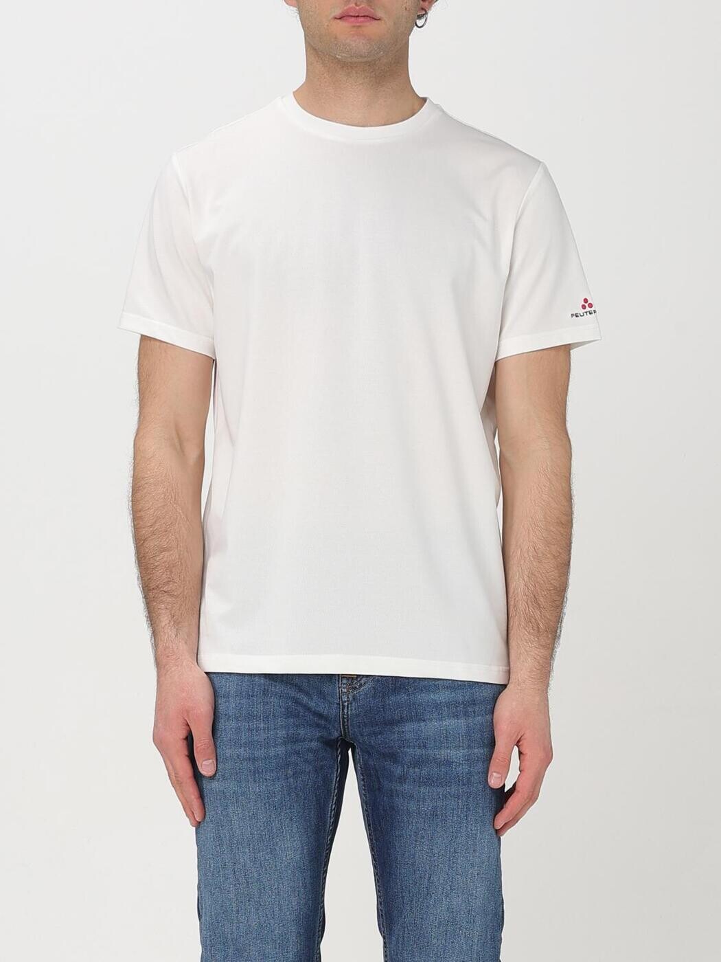 ピューテリー PEUTEREY ティーシャツ メンズ 白いこと T-shirts PEU547099012182 関税 貨物輸送無料 2026SS gi トップス-Tシャツ・カットソー