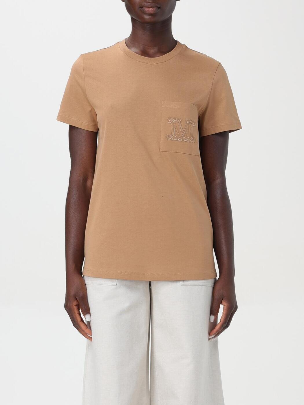 マックス パンパノウサギ MAX MARA スポーツシャツ プルオーバー レディース 赤銅色 T-shirts and polo shirts 2421946011600 関税 貨物輸送無料 2025AW gi