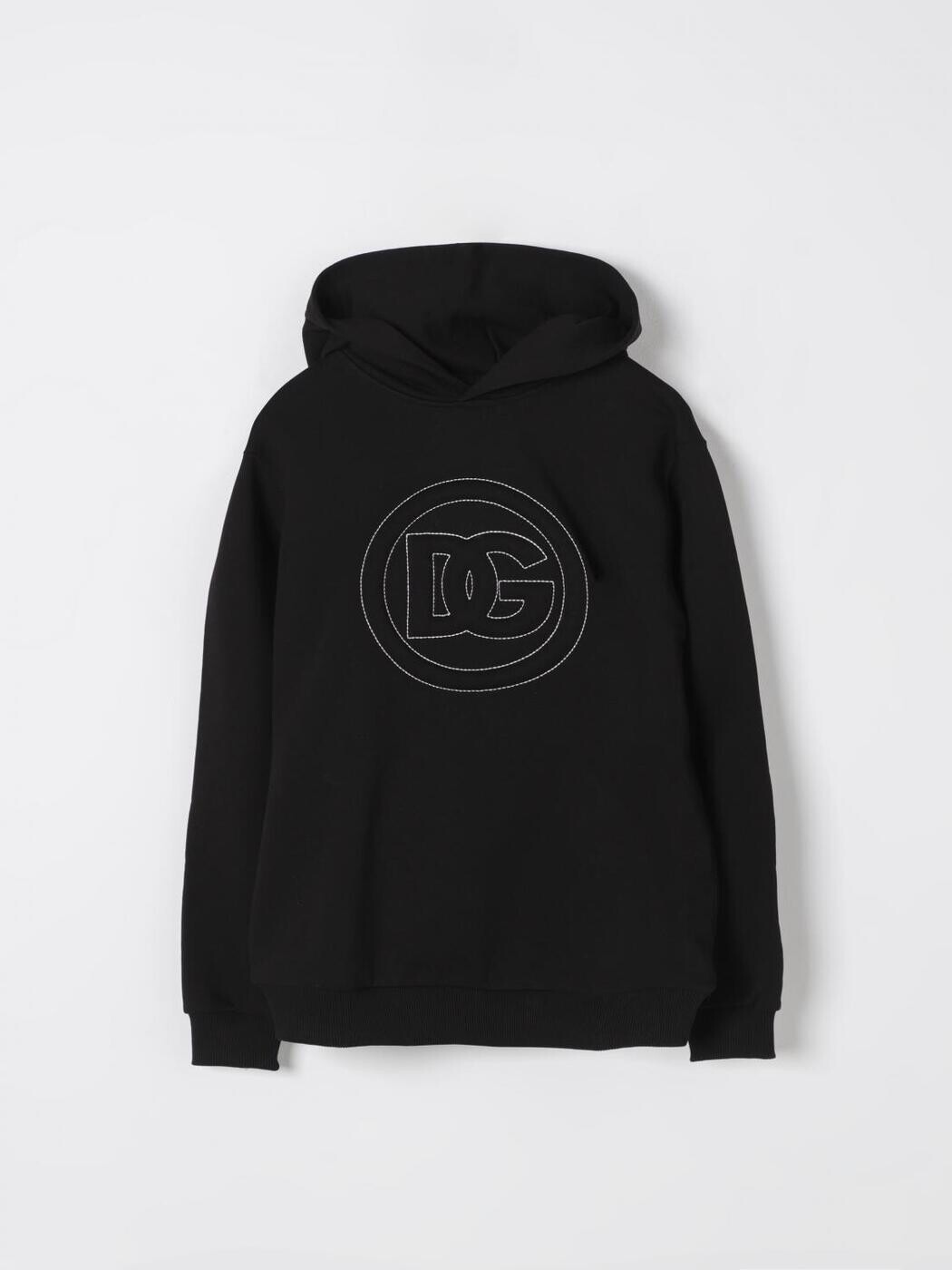 ドルチェ＆ガッバーナ DOLCE\u0026GABBANA クルーネックジャンパー 編み物御召しもの ボーイズ 黒いこと Crew neck jumpers L4JWLIG7OSS 関税 貨物輸送無料 2026SS gi