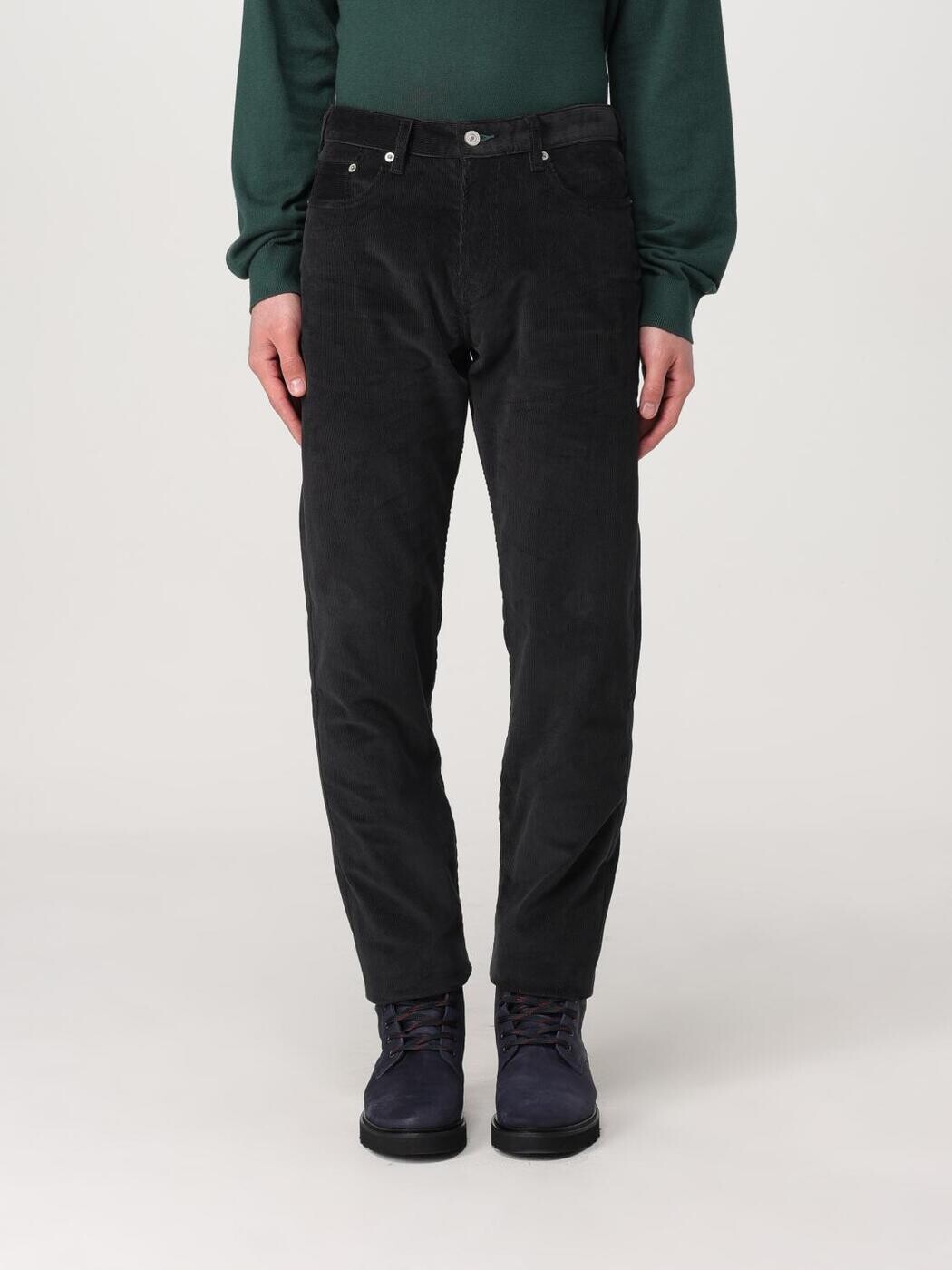 ポールスミス PAUL SMITH ズボン パンツ メンズ ブラック Trousers M2R301ZN22223 関税 送料無料 2024AW gi