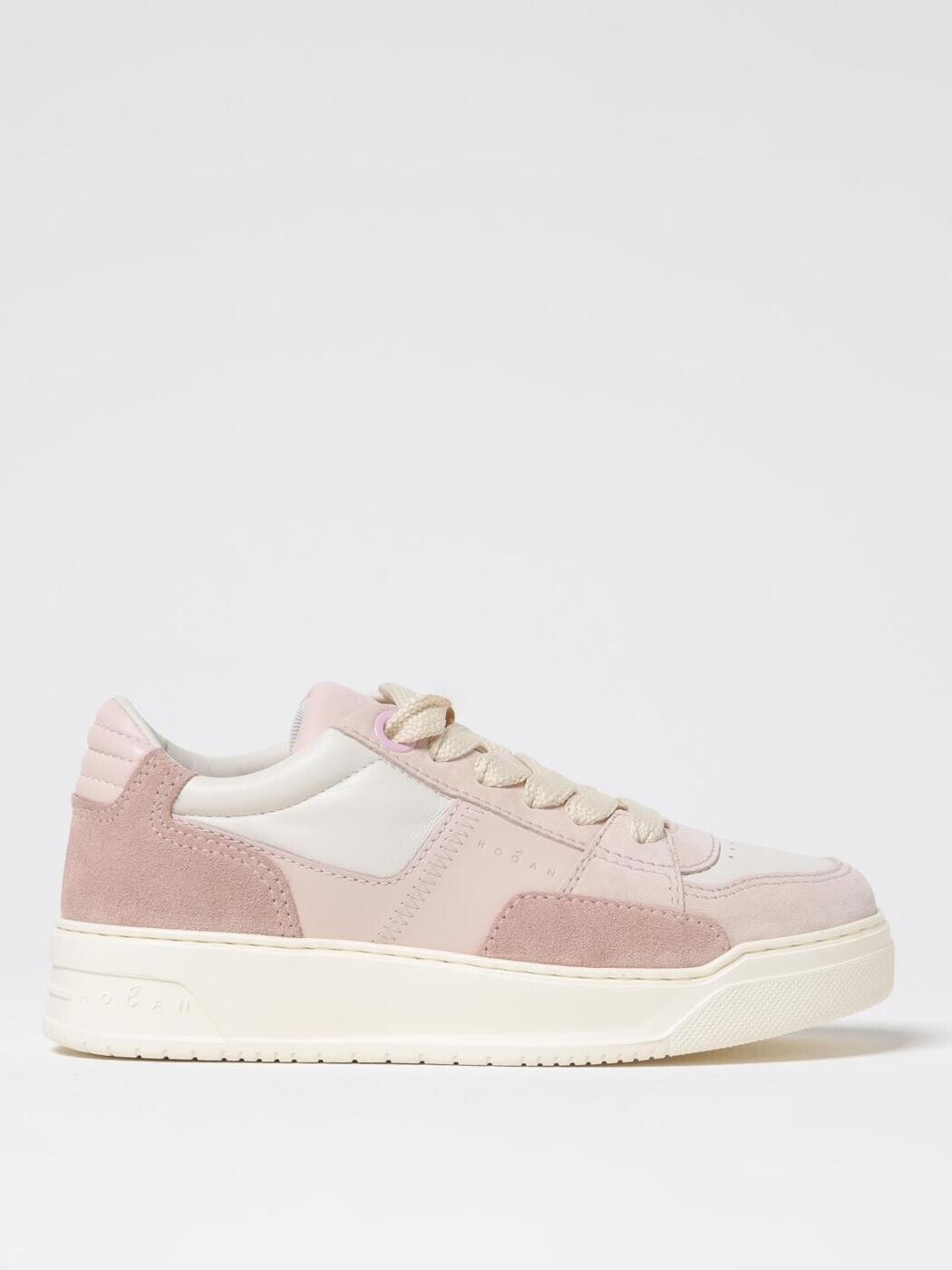 ホー鉄砲 HOGAN スニーカー レディース サクラ色 Sneakers HXW6670FQ00ODZ 関税 貨物輸送無料 2025AW gi スニーカー-レディース靴