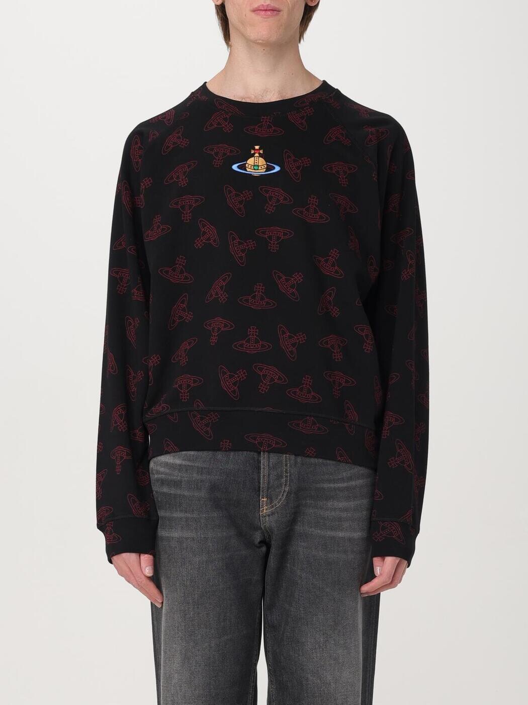 ヴィヴィアンウエストウッド VIVIENNE WESTWOOD トレイナー 調教師 メンズ マルチ色つや Sweatshirts 3I01004J0079 関税 貨物輸送無料 2024AW gi