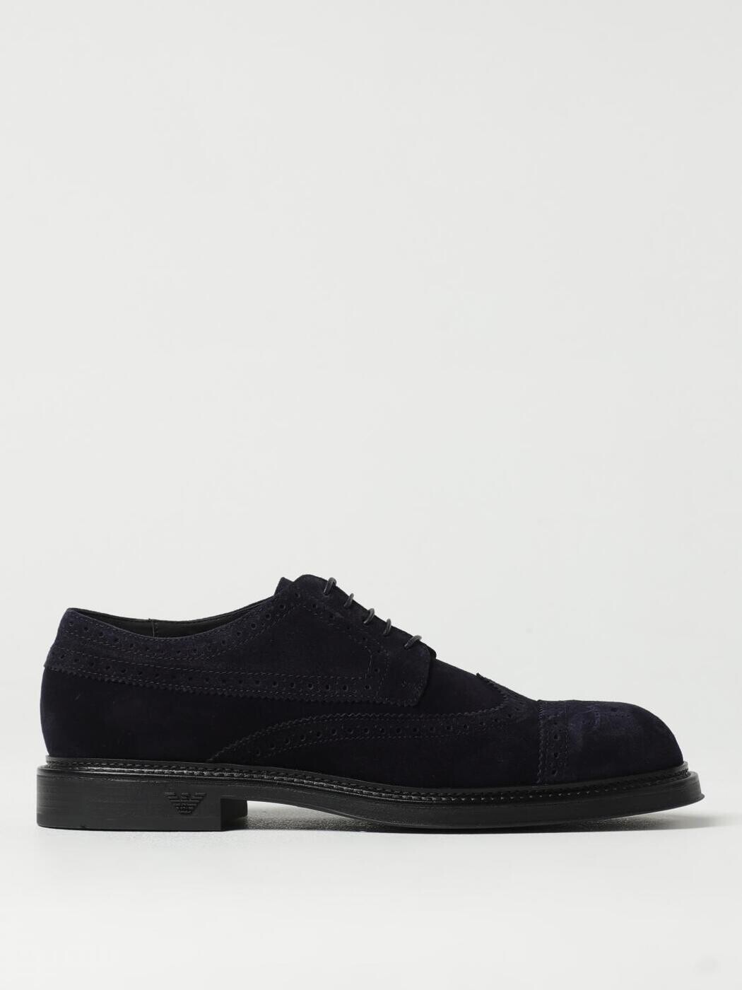 エン急性灰白髄炎 アルマーニ EMPORIO ARMANI レースアップシューズ 御召しものシューズ メンズ 青み Lace-up Shoes X4C661XF850 関税 貨物輸送無料 2025SS gi