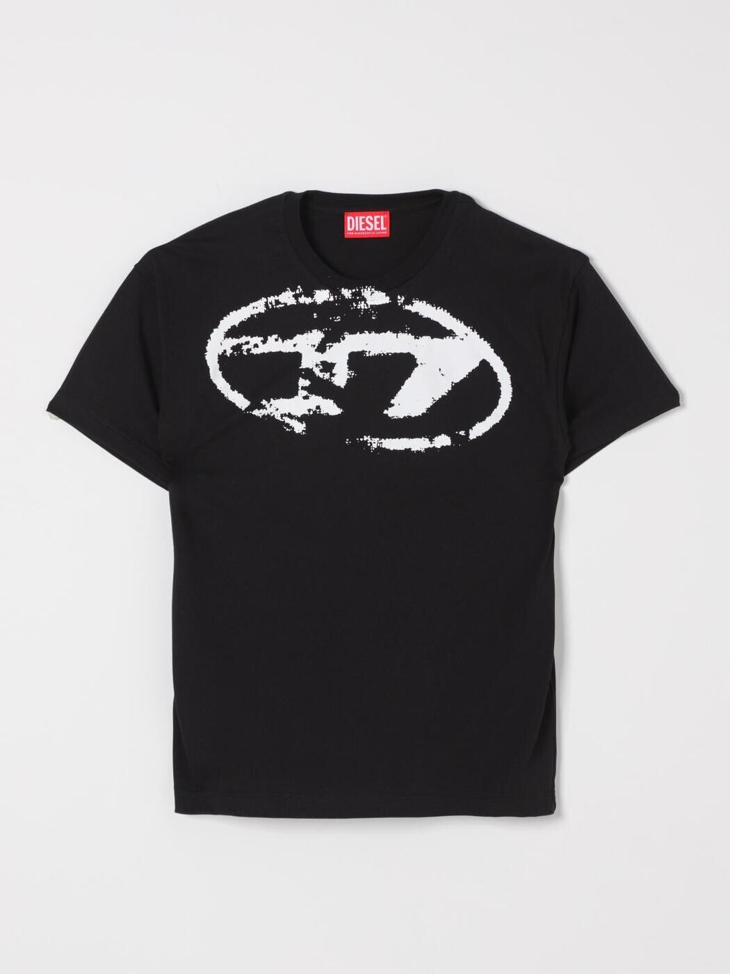 ディーゼル DIESEL ロングスリーブTシャツ Tシャツ ボーイズ ブラック Long sleeve t-shirts J02240KYAUN Black 関税 送料無料 2025AW gi｜BRANDSHOP「il Tesoro」