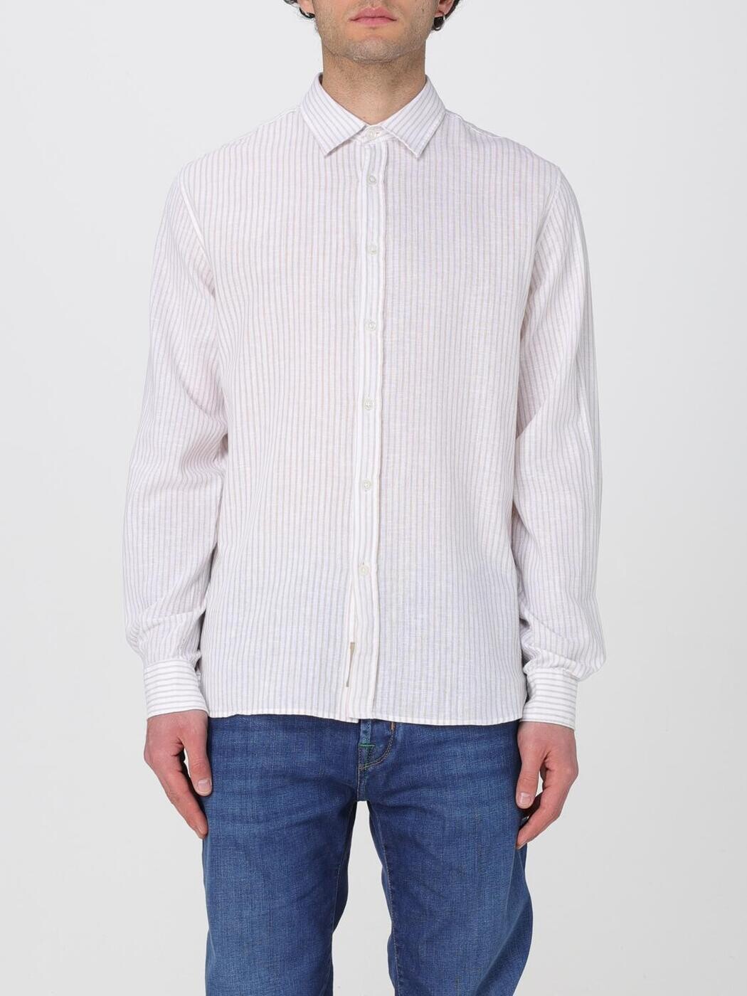 ウールリッチ WOOLRICH シャツ メンズ ベージュ Shirts CFWOSI0170MRUT3977 Beige 関税 送料無料 2025SS gi｜BRANDSHOP「il Tesoro」