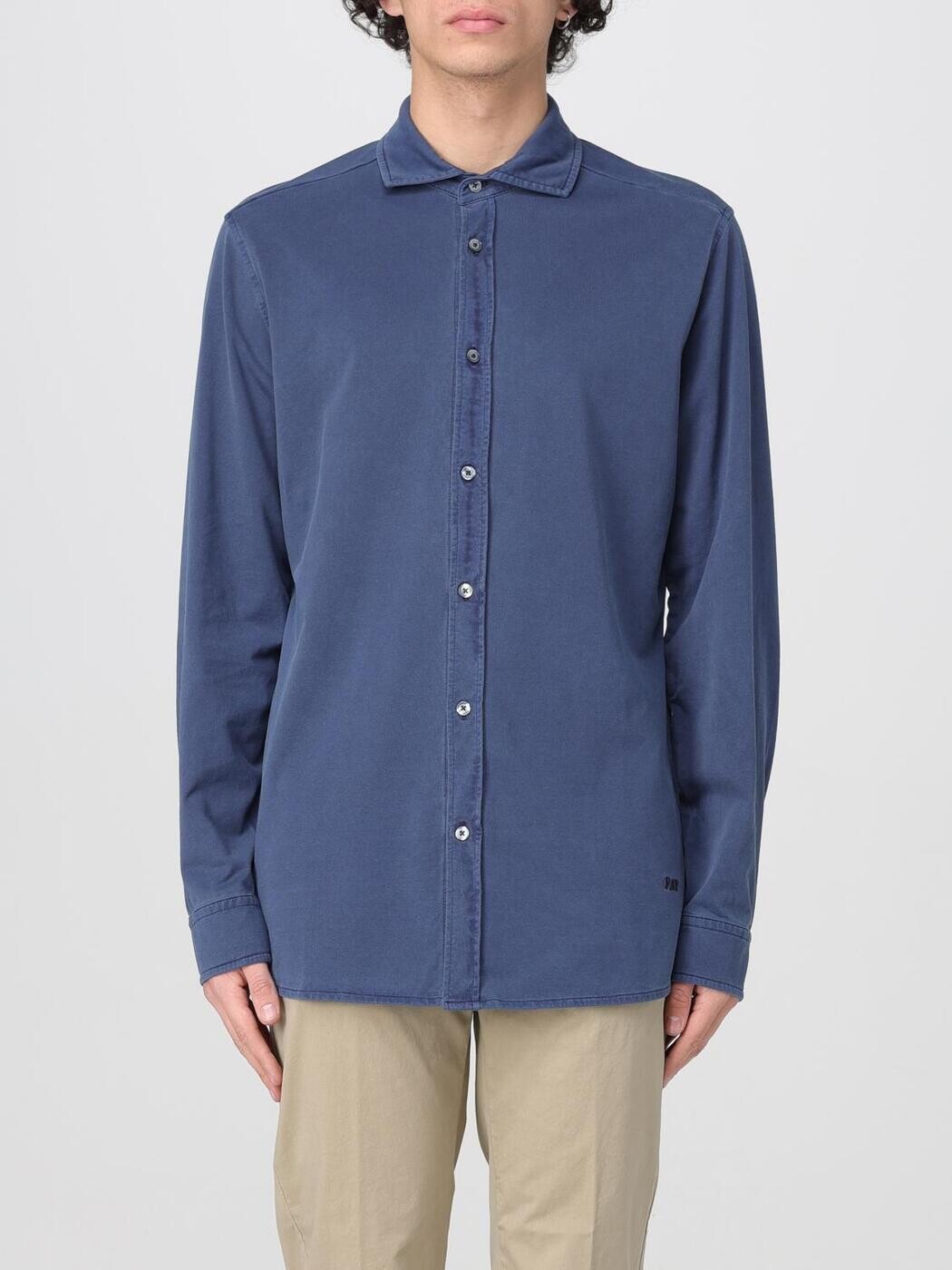 ウールリッチ WOOLRICH シャツ メンズ ブルー Shirts CFWOSI0166MRUT4063 関税 送料無料 2025AW gi