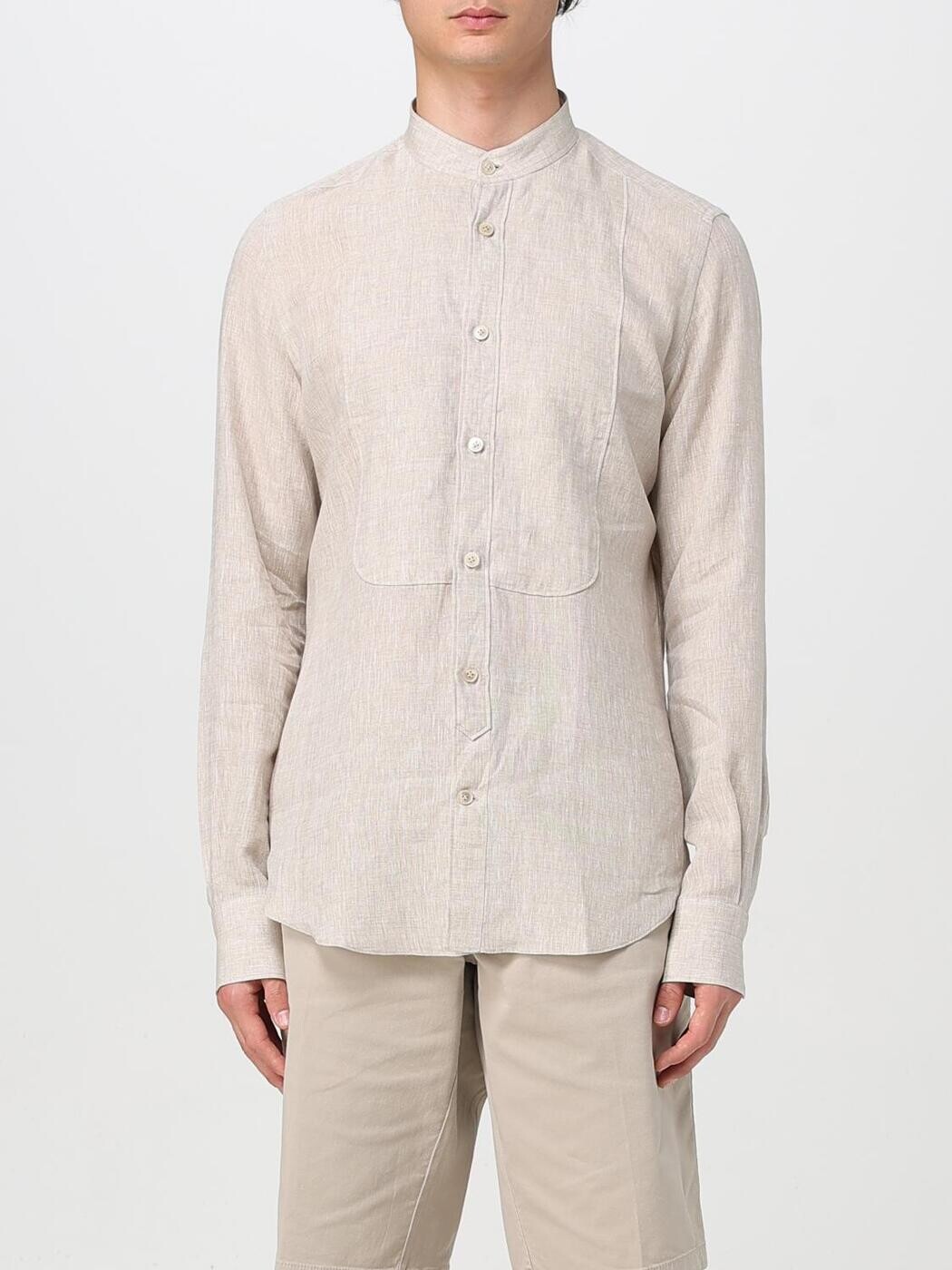 イレブンティ ELEVENTY シャツ メンズ ベージュ Shirts K75CAMK14TES0K152 関税 送料無料 2025SS gi