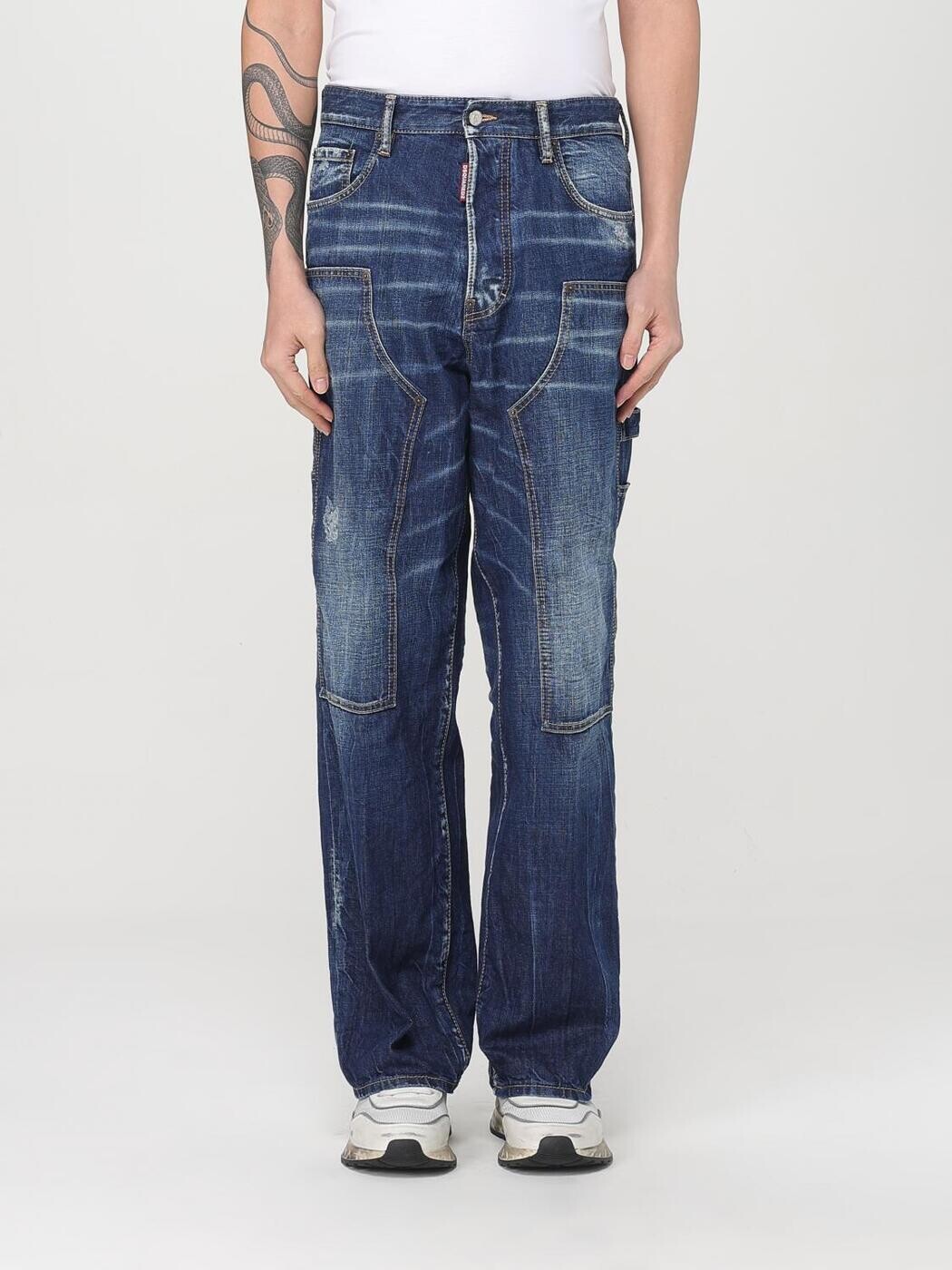 ディースクエアード DSQUARED2 デニム メンズ ブルー Jeans S74LB1652S30309 Denim 関税 送料無料 2025SS gi|BRANDSHOP「il Tesoro」