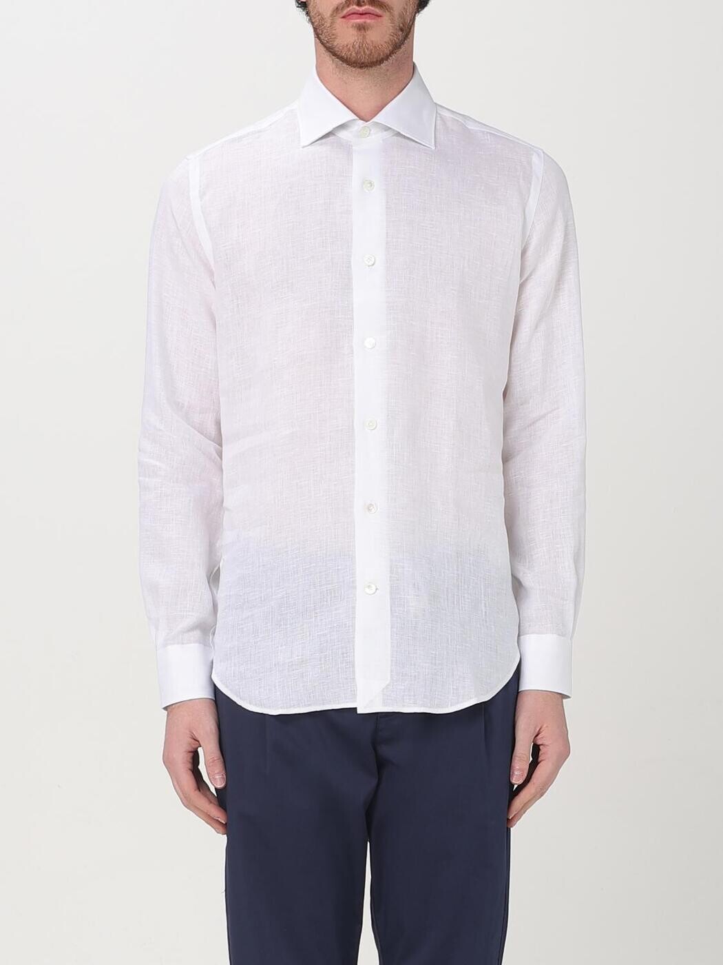 イレブンティ ELEVENTY シャツ メンズ ホワイト Shirts K75CAMH03TES0K152 関税 送料無料 2025SS gi