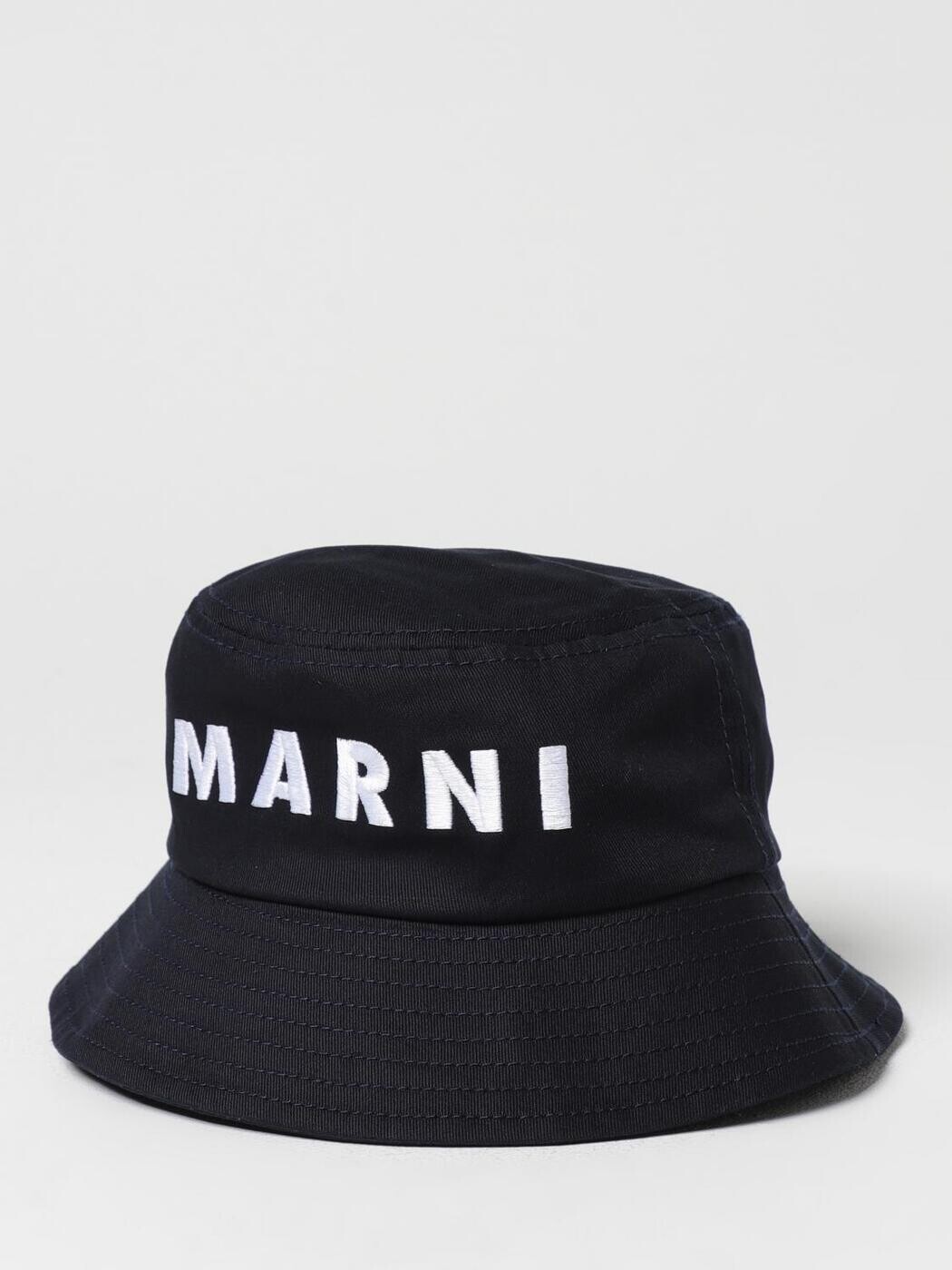 マルニ MARNI かぶり笠 かぶり笠 ガールズ 黒いこと Hats M01458M00J2 関税 貨物輸送無料 2025SS gi