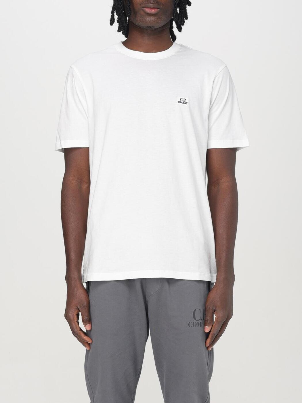 シーピー カンパニー CP COMPANY Tシャツ メンズ ホワイト T-shirts 18CMTS031A005100W White 関税 送料無料 2025AW gi｜BRANDSHOP「il Tesoro」