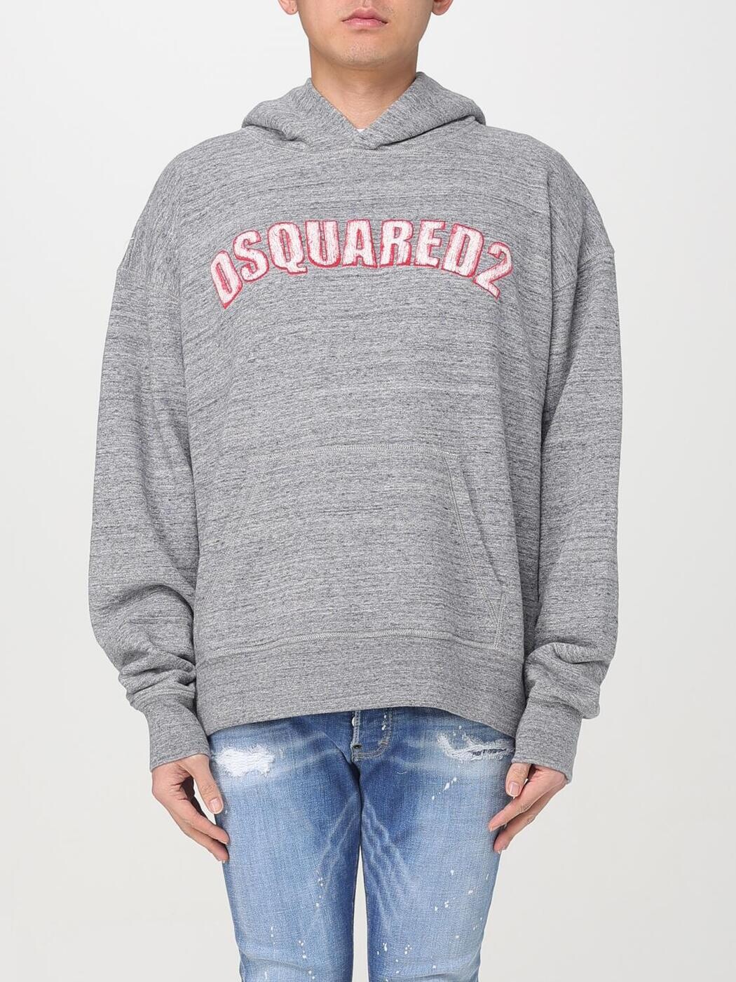ディースクエアード DSQUARED2 トレーナー 調教師 メンズ 薄墨色 Sweatshirts S74GU0857S25463 Grey 関税 貨物輸送無料 2025SS gi