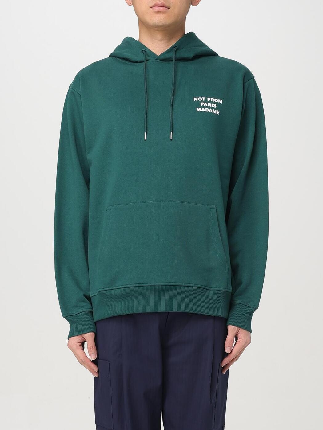 ドロール ド ムッシュ DROLE DE MONSIEUR スウェットシャツ トレーナー メンズ グリーン Sweatshirts HO162CO127 Green 関税 送料無料 2025AW gi|BRANDSHOP「il Tesoro」