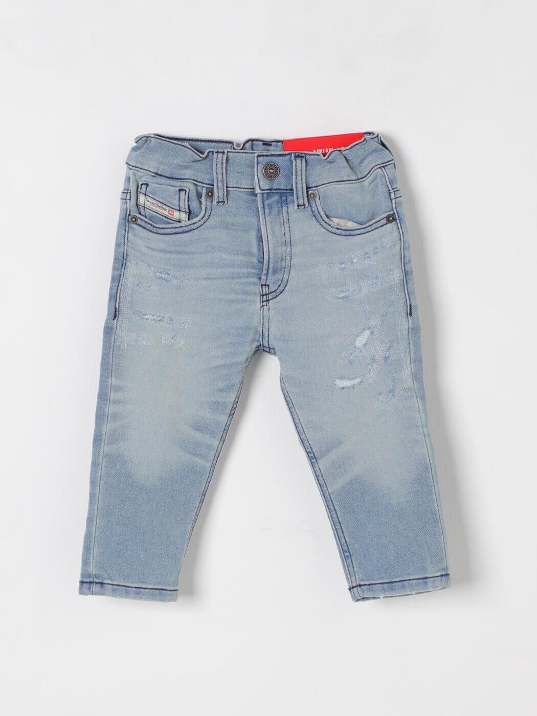 ディーゼル DIESEL ズボン ズボン下 ベビーユニセックス 青碧 Pants K00322KXBN2 関税 貨物輸送無料 2025AW gi