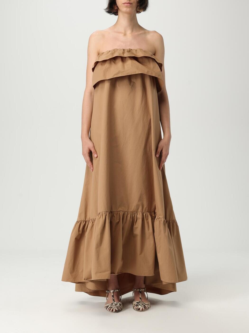 前日 サンローラン SAINT LAURENT PARIS 衣裳 御召しもの レディース Dresses 818380YZ9AN 関税 貨物輸送無料 2025AW gi