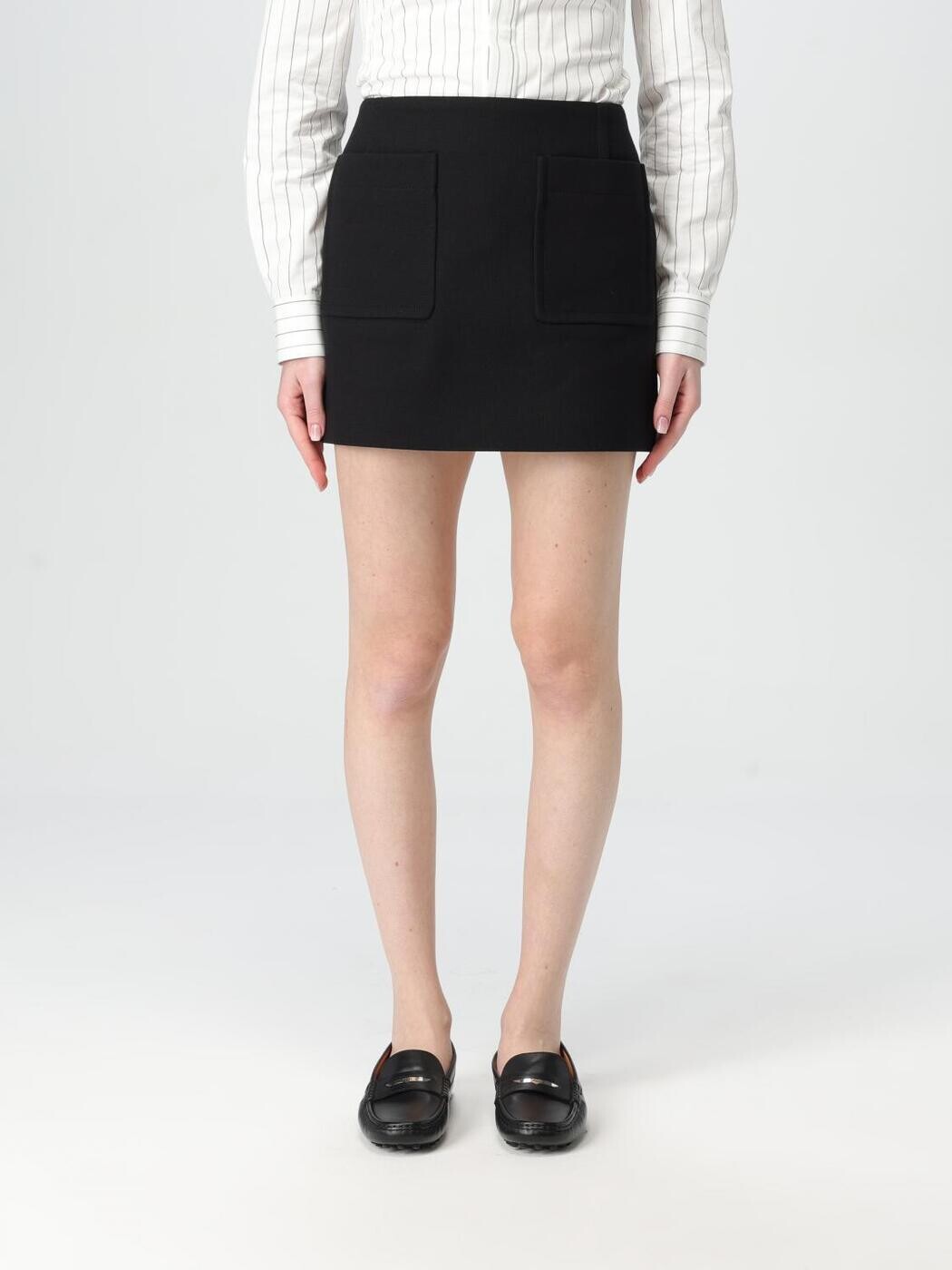 ボッテガ ヴェネタ BOTTEGA VENETA スカート レディース ブラック Skirts 813032V3PD0 Black 関税 送料無料 2025SS gi｜BRANDSHOP「il Tesoro」