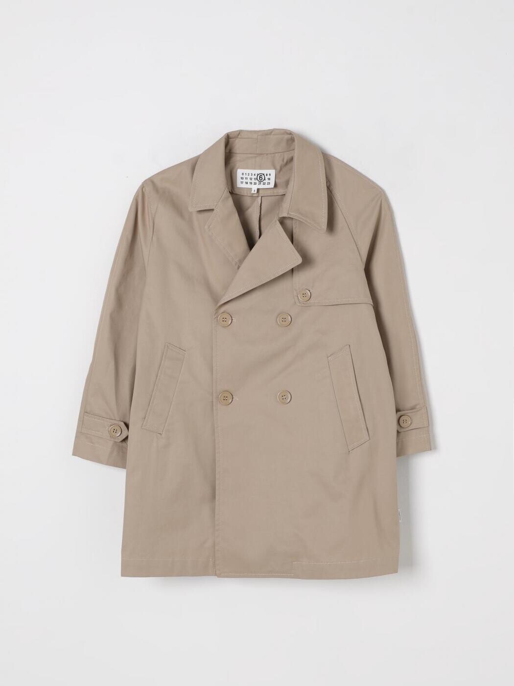 エムエムシックス 住み家 マルジェラ MM6 MAISON MARGIELA ボンバージャケット 上衣 ボーイズ ベージュ Bomber jackets M60721MM05D 関税 貨物輸送無料 2025SS gi