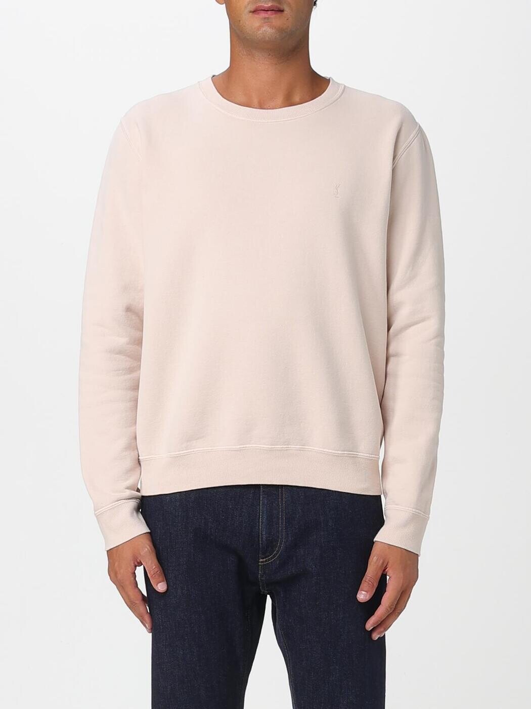 イヴ サンローラン SAINT LAURENT PARIS スウェットシャツ トレーナー メンズ ピンク Sweatshirts 818629Y36SV Pink 関税 送料無料 2025AW gi|BRANDSHOP「il Tesoro」
