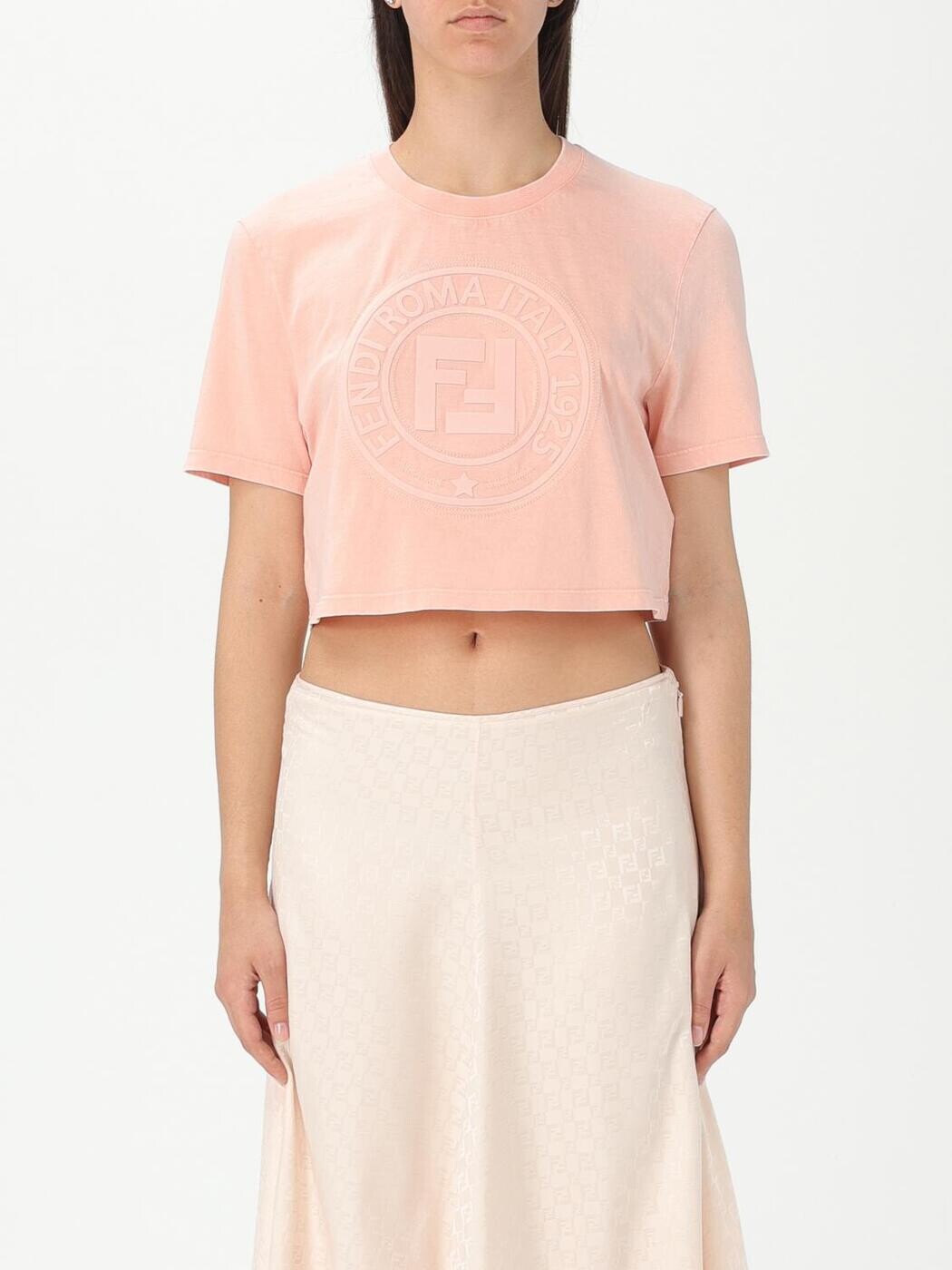 フェンディ FENDI ポロシャツ Tシャツ レディース ピンク T-shirts and polo shirts FS9715ASNI Pink 関税 送料無料 2026SS gi｜BRANDSHOP「il Tesoro」 55,715円