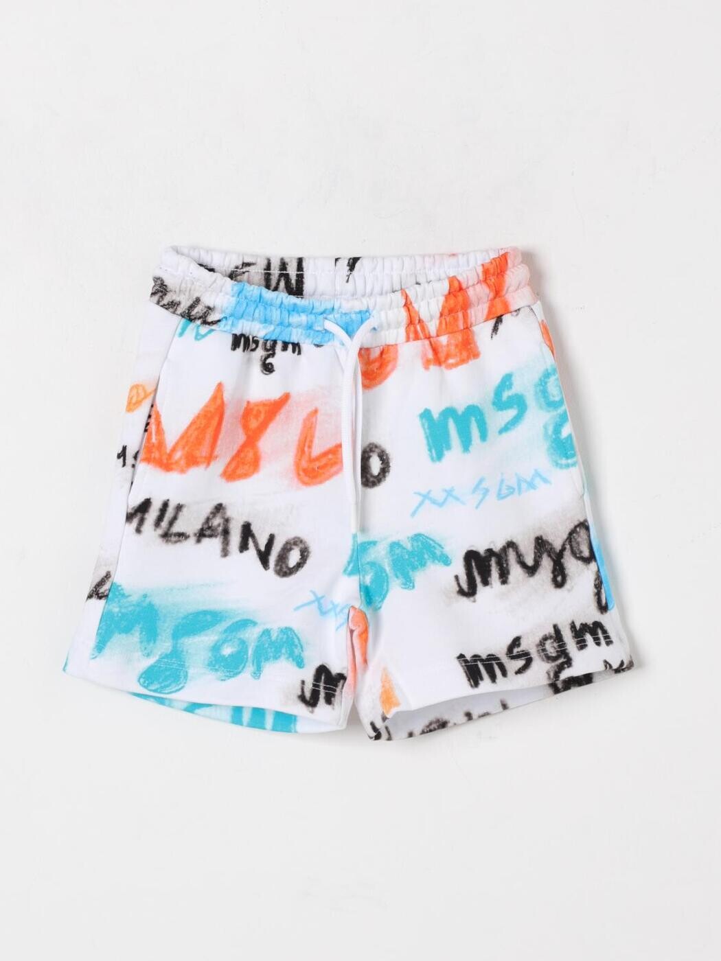 エムエスジーエム MSGM ショートパンツ パンツ ショーツ ボーイズ ホワイト Shorts S5MSJBBE282 White 関税 送料無料 2025AW gi|BRANDSHOP「il Tesoro」