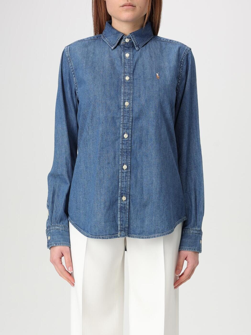 ラルフローレン POLO RALPH LAUREN シャツ レディース ブルー Shirts 211969458 Blue 関税 送料無料 2026SS gi|BRANDSHOP「il Tesoro」