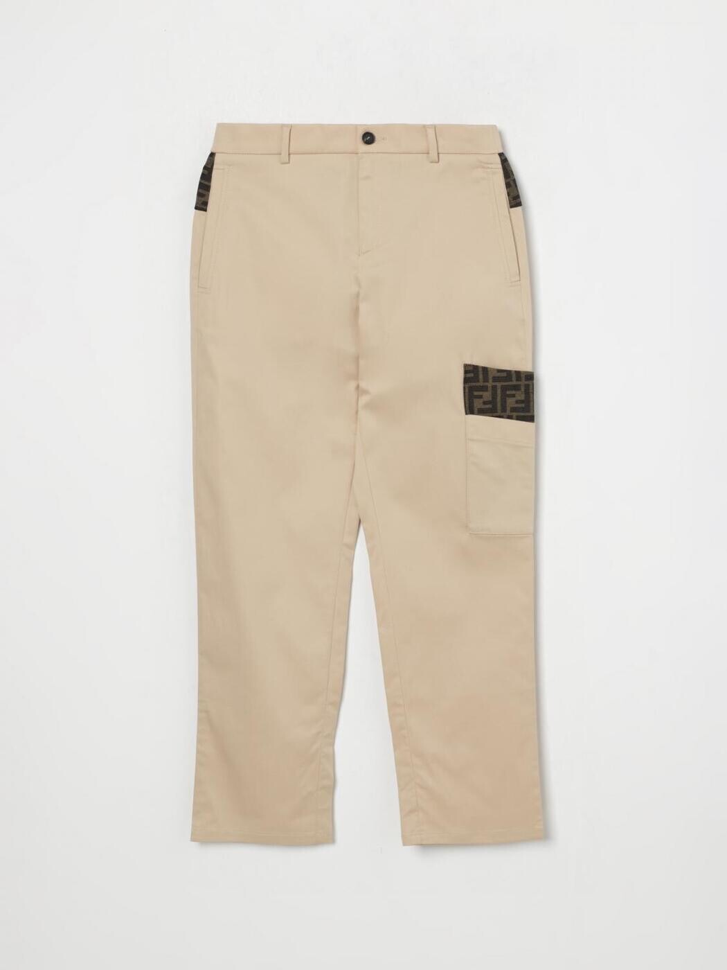 FENDI FENDI ズボン ズボン下 ガールズ ベージュ Trousers JMF508ADEH 関税 貨物輸送無料 2026SS gi