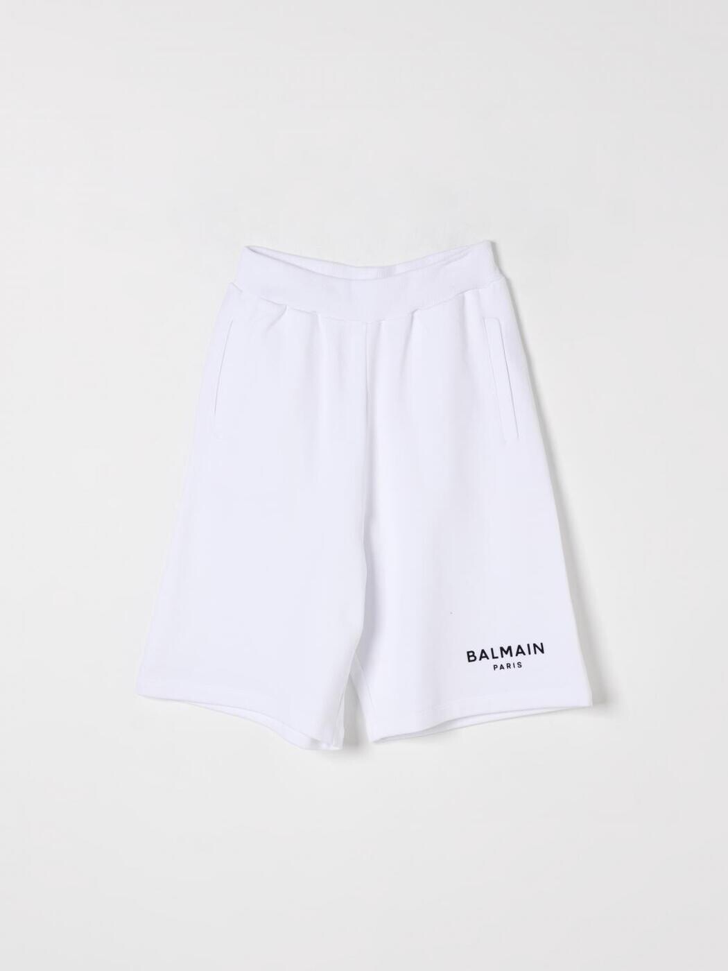 バルマン BALMAIN ショートパンツ　パンツ ショーツ ボーイズ ホワイト Shorts BW6Q89Z0081 White 関税 送料無料 2025AW gi｜BRANDSHOP「il Tesoro」