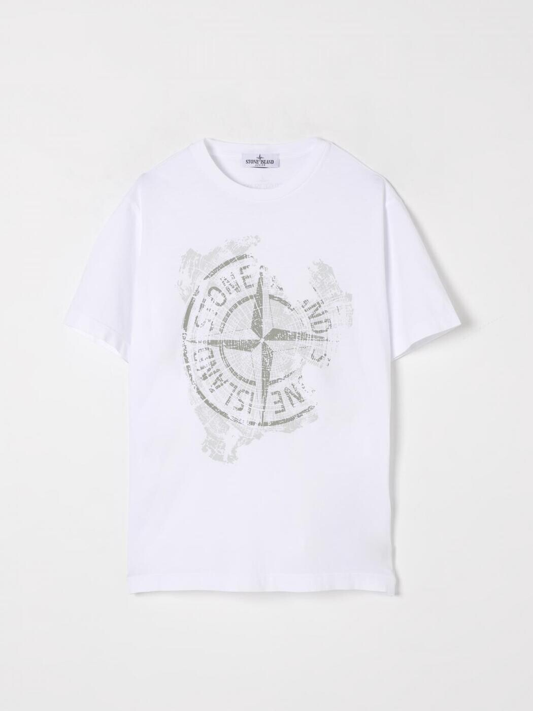 ストーン アイランド STONE ISLAND JUNIOR ロングスリーブTシャツ Tシャツ ボーイズ ホワイト Long sleeve t-shirts 2100010S0128 White 関税 送料無料 2025AW gi|BRANDSHOP「il Tesoro」