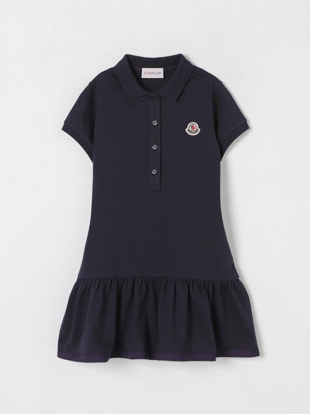 モンク線路 MONCLER ロングお召しもの お召しもの ガールズ 青色 Long dresses 8I0001489AL2 関税 貨物輸送無料 2025AW gi