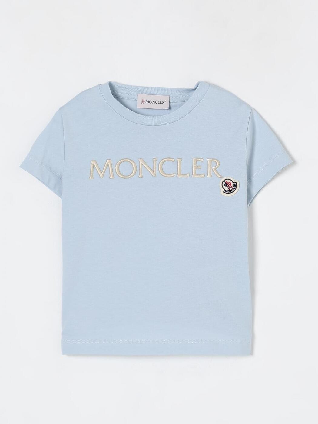 モンク軌跡 MONCLER ロング捩りティーシャツ ティーシャツ ガールズ Long sleeve t-shirts 8C0001389AT9 関税 貨物輸送無料 2025AW gi トップス-キッズファッション-キッズ・ベビー・マタニティ