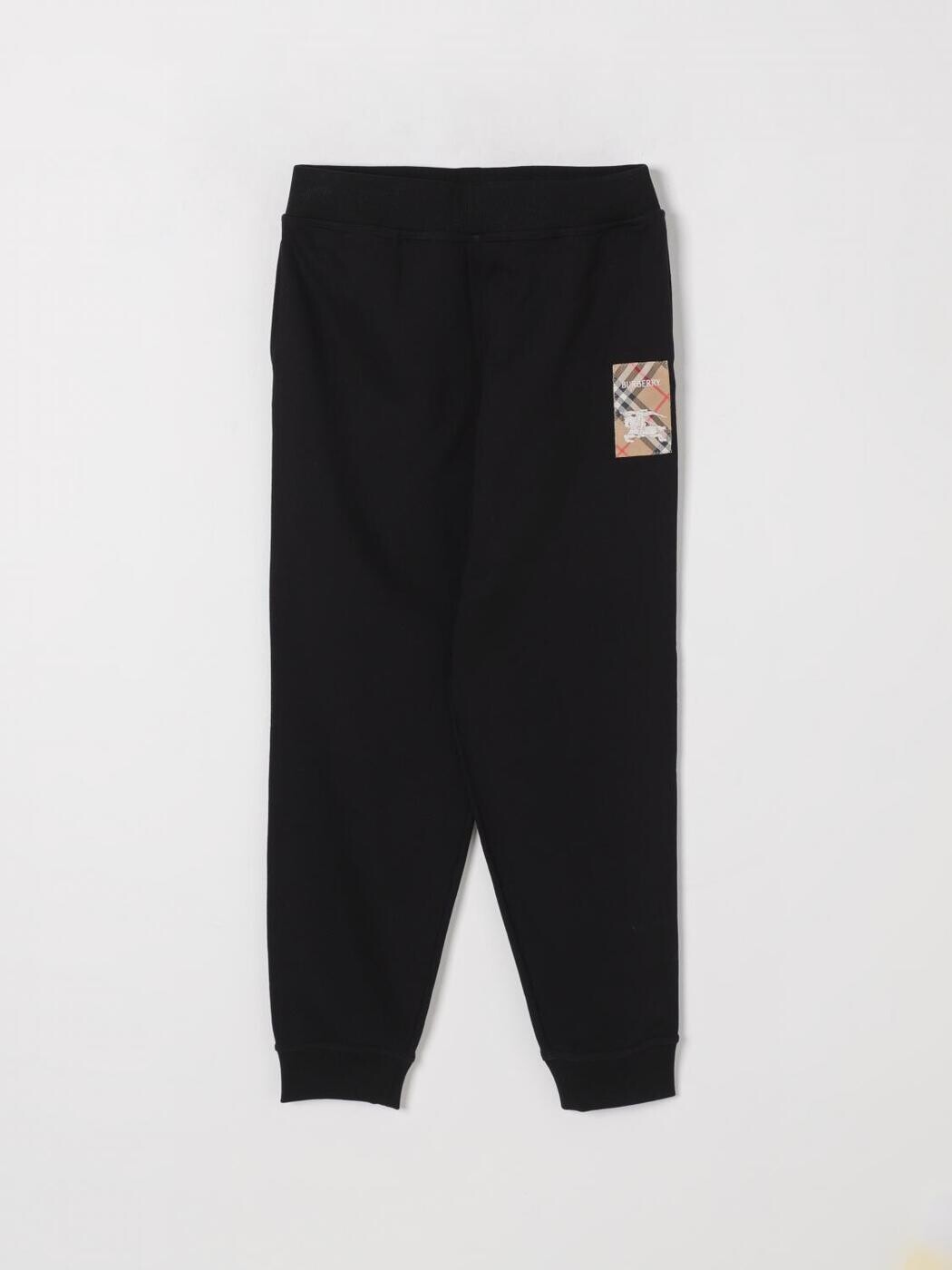 バーバリー BURBERRY ズボン下 ボーイズ 黒いこと Cargo trousers 8105476 ~ 関税 貨物輸送無料 2025AW gi
