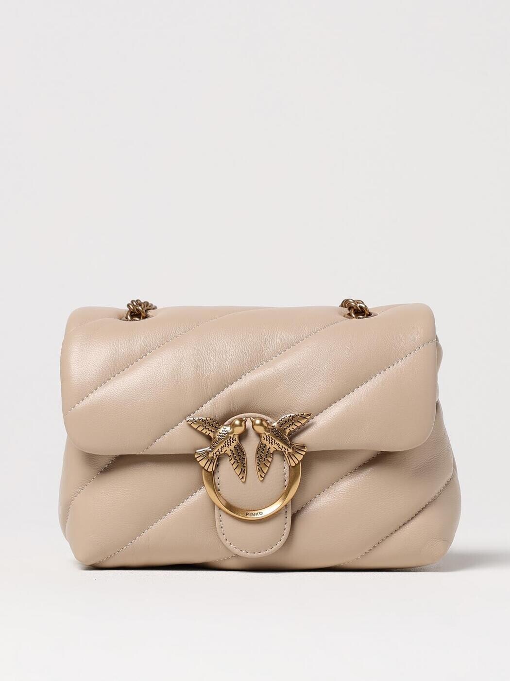 ピンコ PINKO 御徒面子 レディース ベージュ Business bags 100039A0F2 関税 貨物輸送無料 2026SS gi