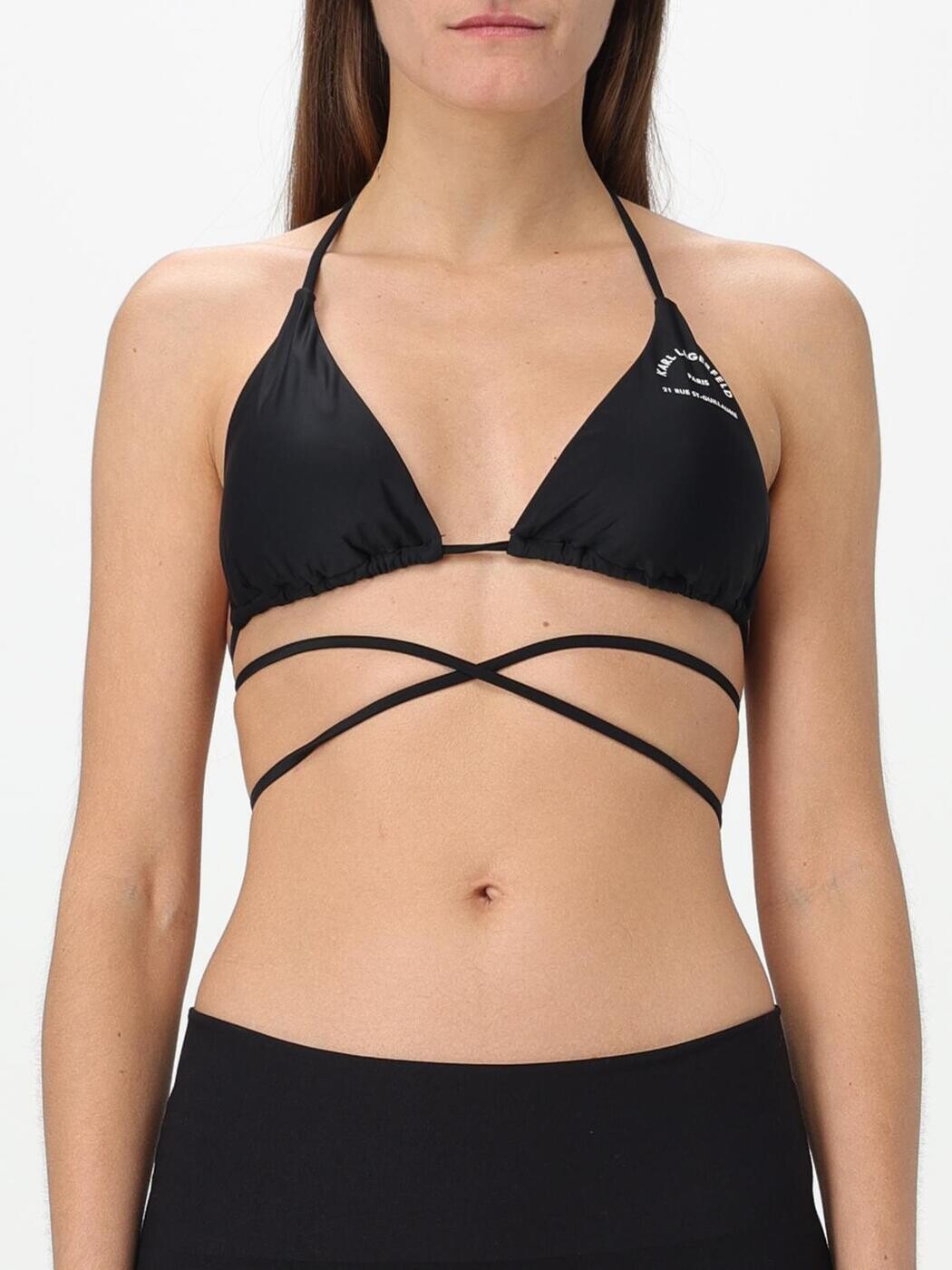 カール ラガーフェルド KARL LAGERFELD 水着 スイムウェア レディース ブラック Swimwear 230W2215 Black 関税 送料無料 2026SS gi｜BRANDSHOP「il Tesoro」