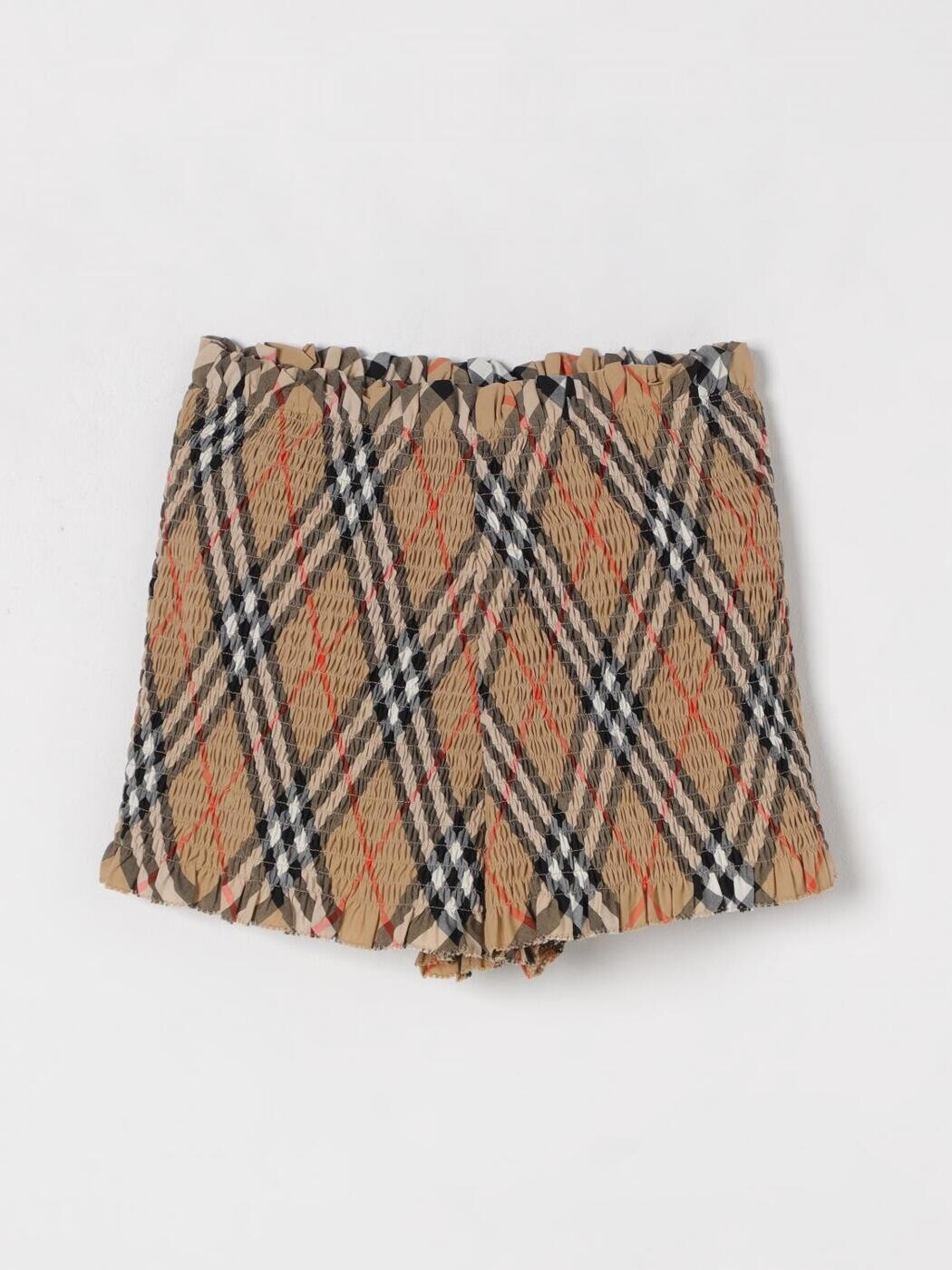 バーバリー BURBERRY 遊撃手ズボン下 ズボン下 さる股引き ガールズ ベージュ Shorts 8100074 関税 貨物輸送無料 2025AW gi